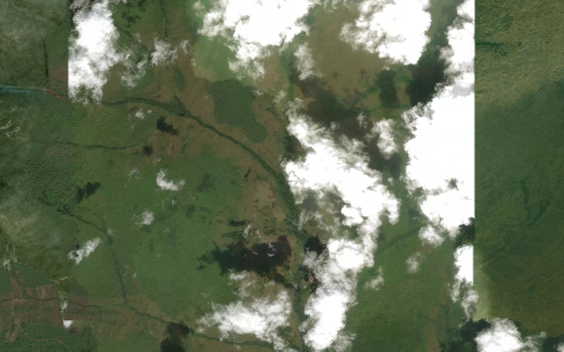 Satellite map of the Vetvistyy Klyuch