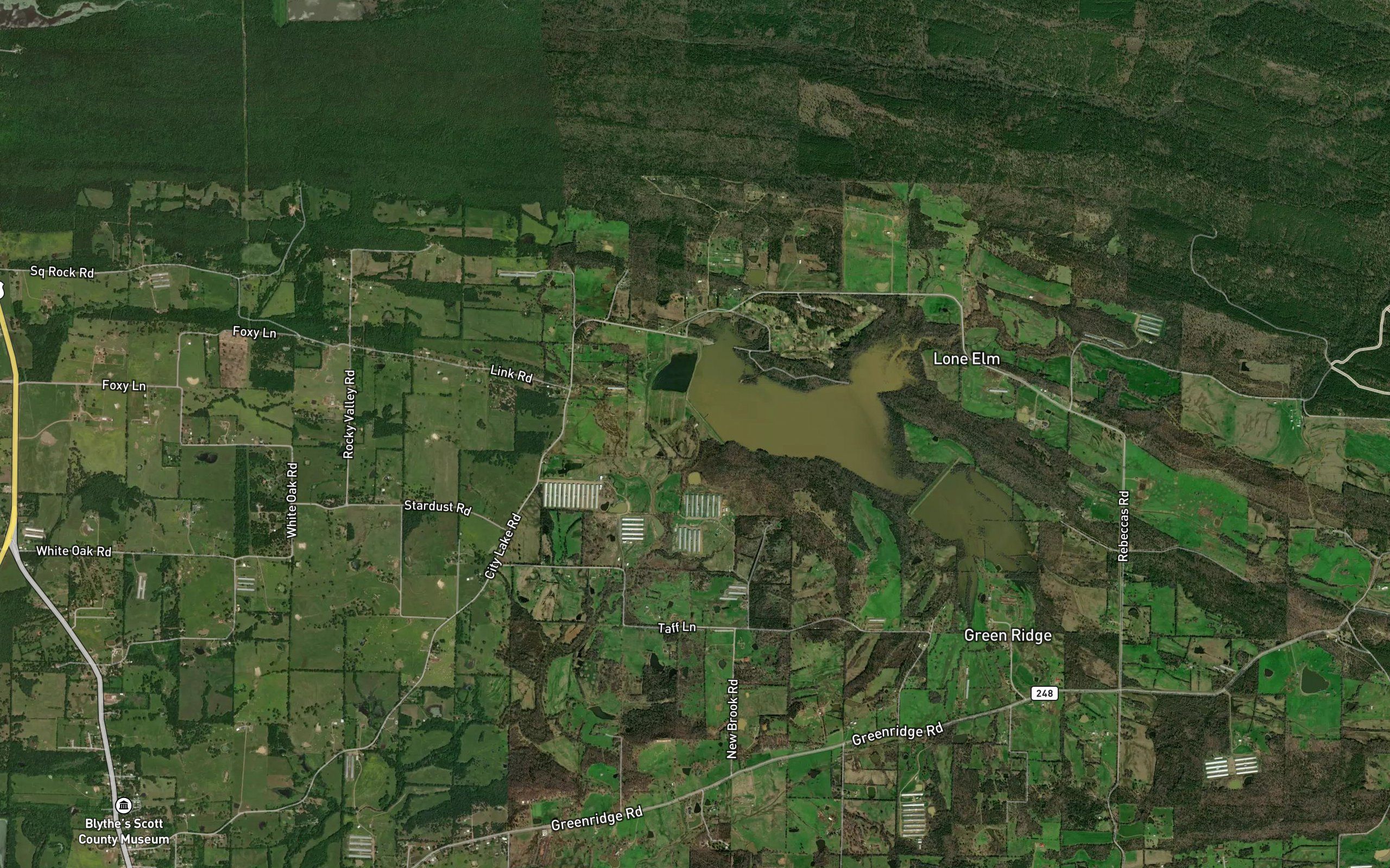 Poteau River Site Five Lake