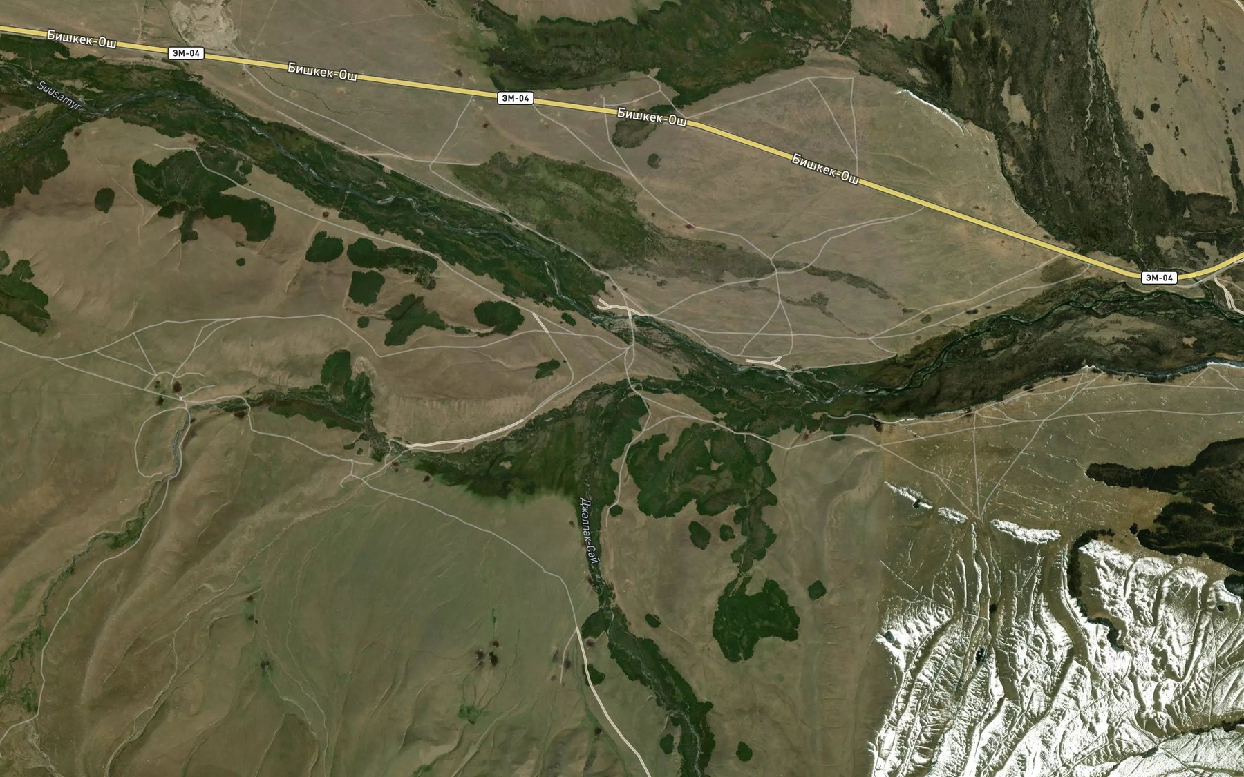 Satellite map of the Dzhalgutun-Say