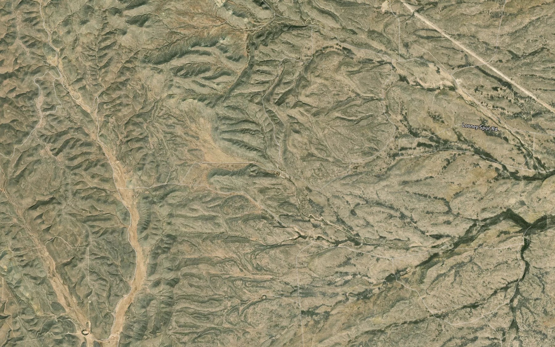 Satellite map of the Rock Water Hole