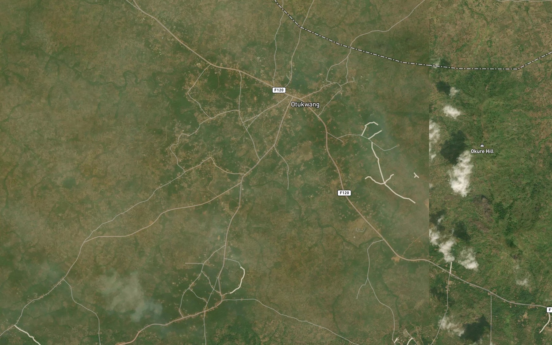 Satellite map of the Echin Betsun