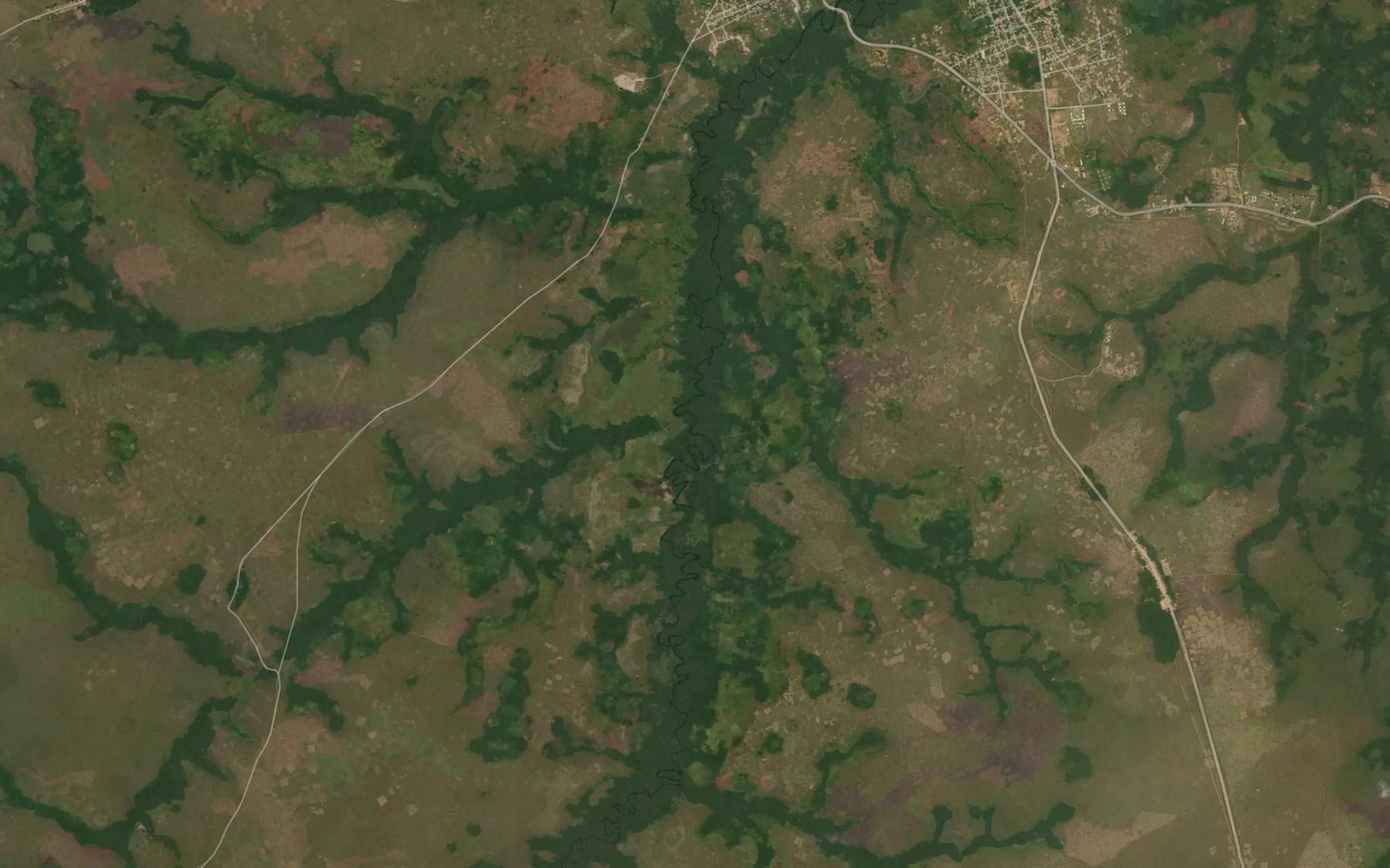 Satellite map of the Otsara
