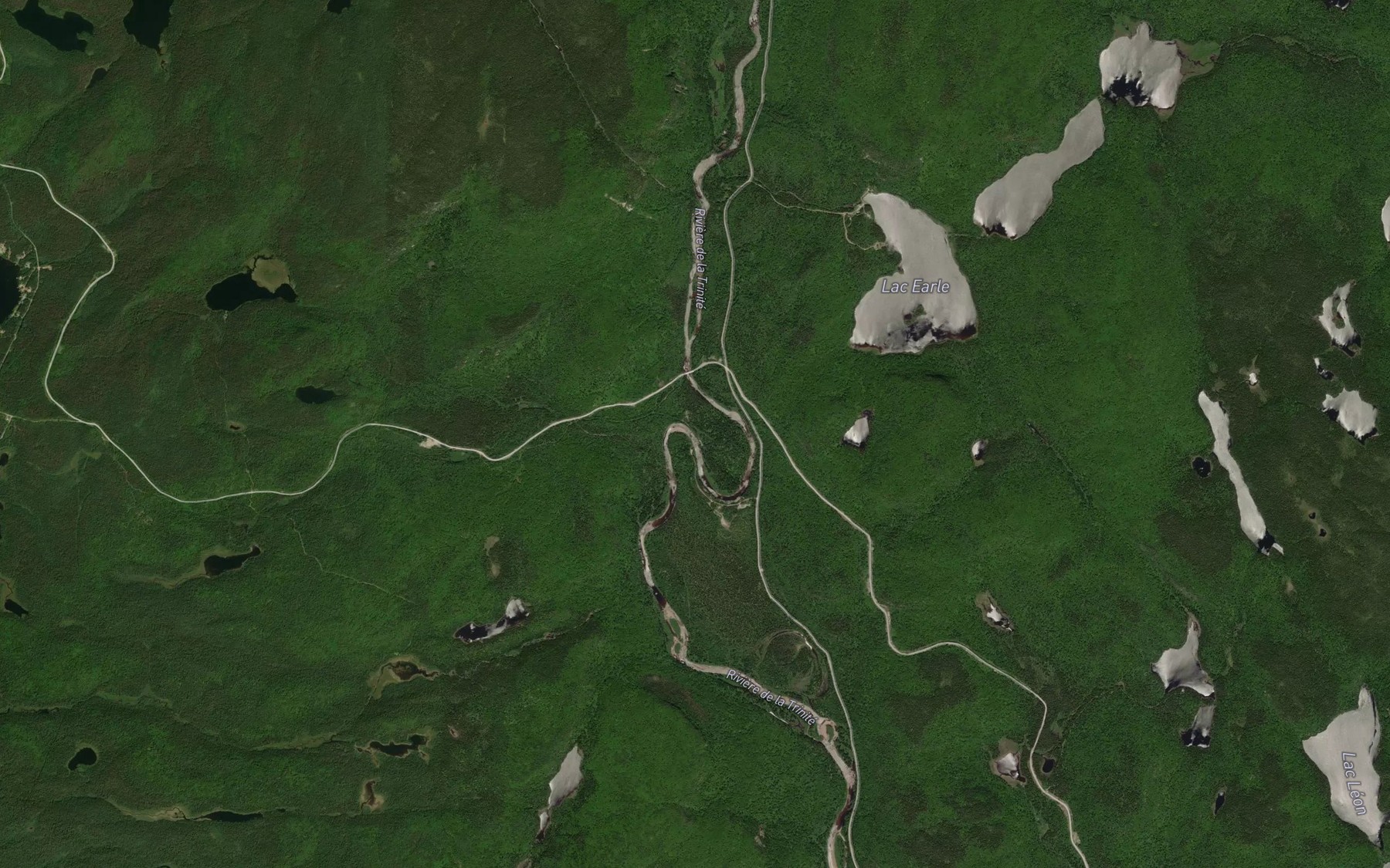 Satellite map of the Fosse de la Courbe