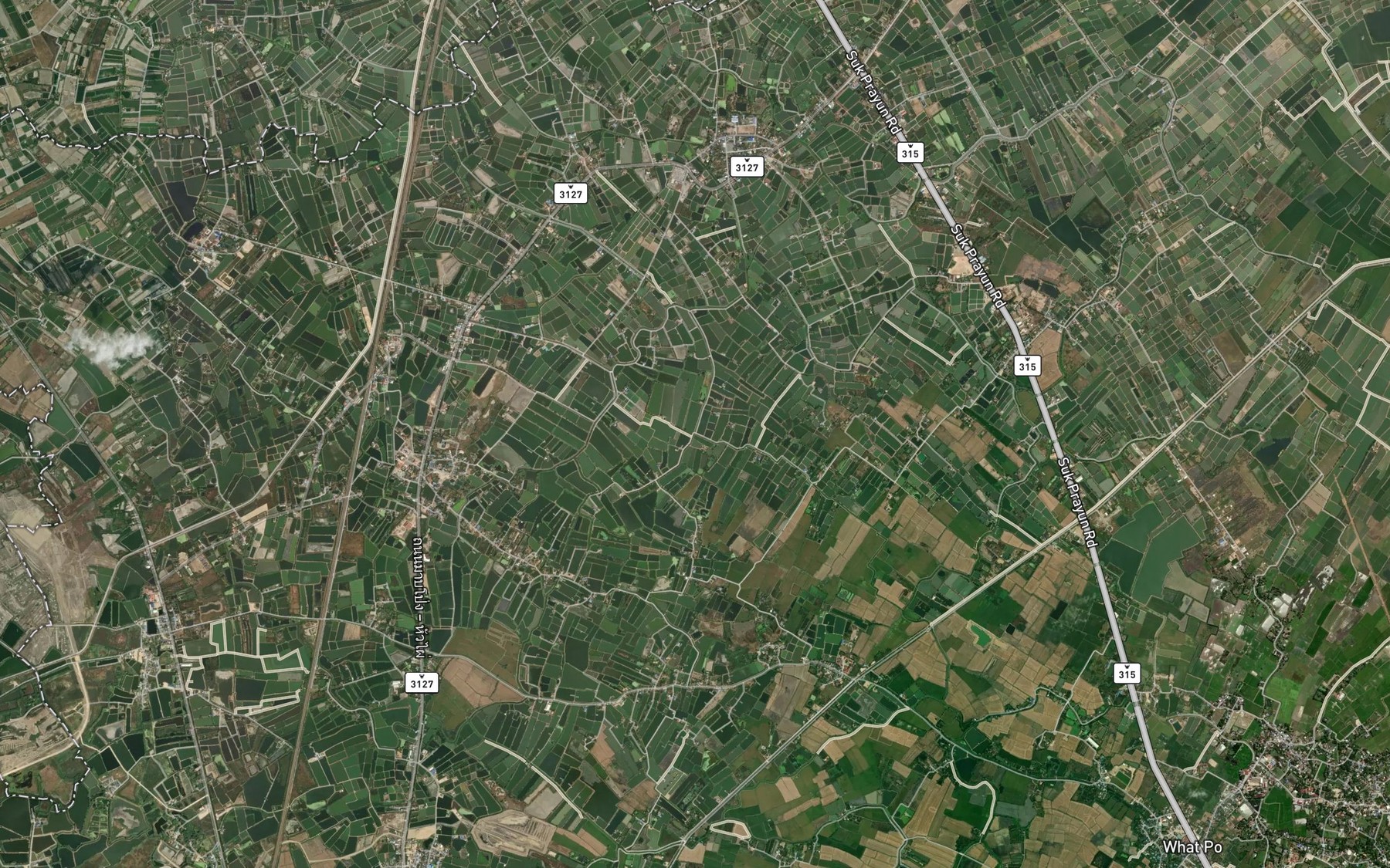 Satellite map of the Khlong Na