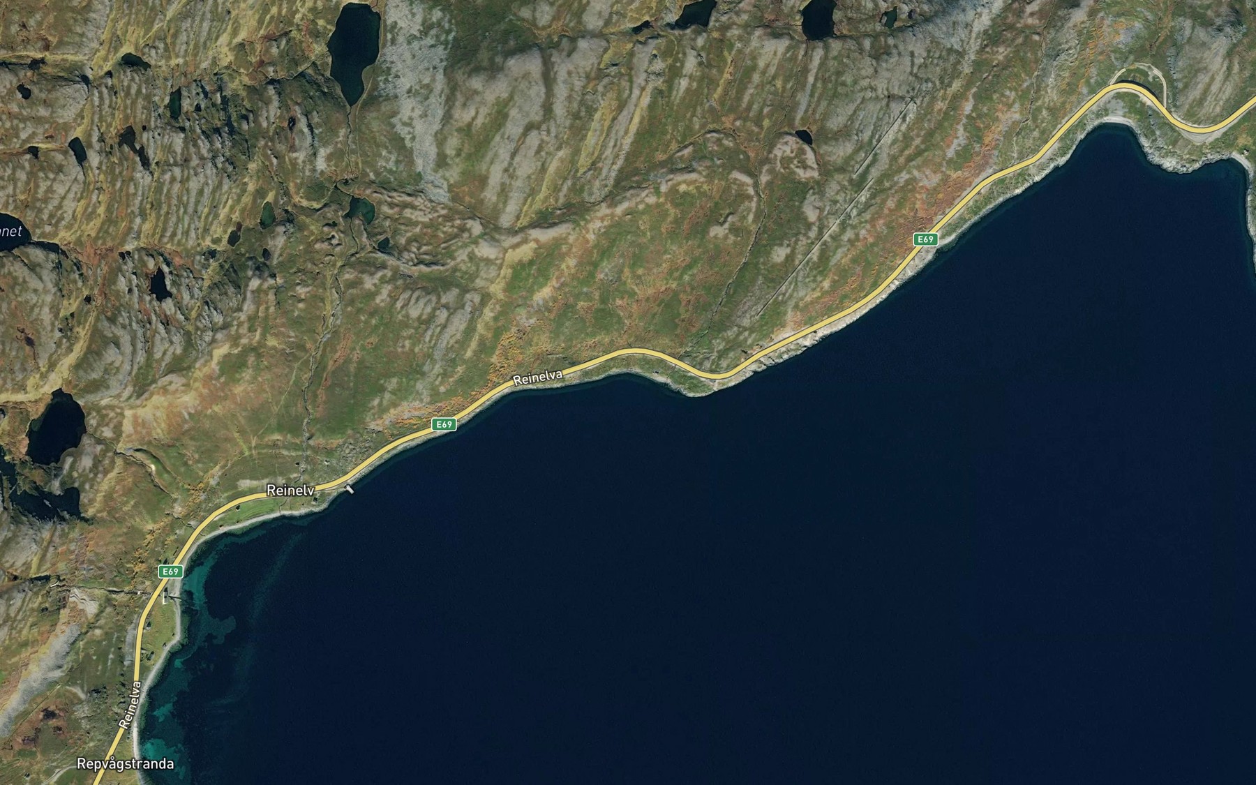 Satellite map of the Lommholet