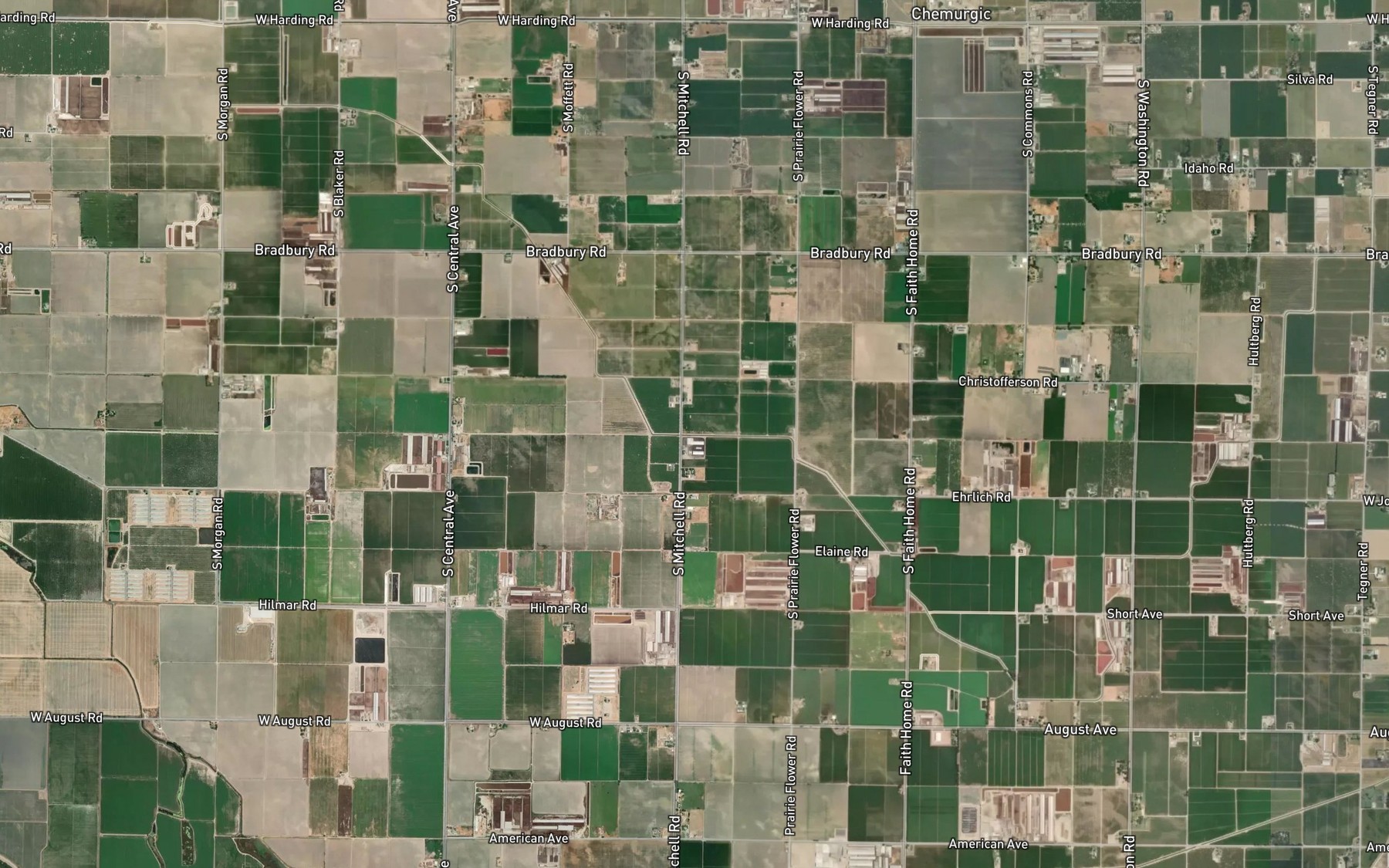 Satellite map of the Lateral Number Five 1/2