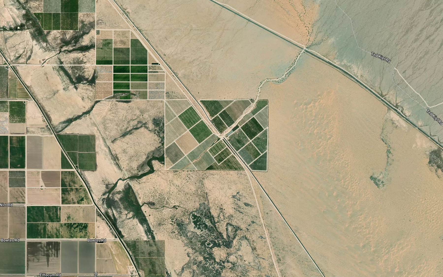 Satellite map of the Siphon One