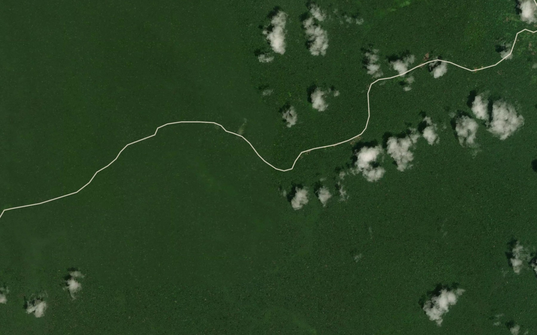 Satellite map of the Bonetoho