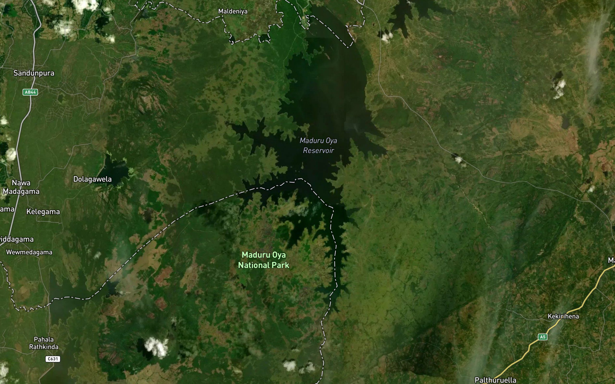 Madura Oya Reservoir