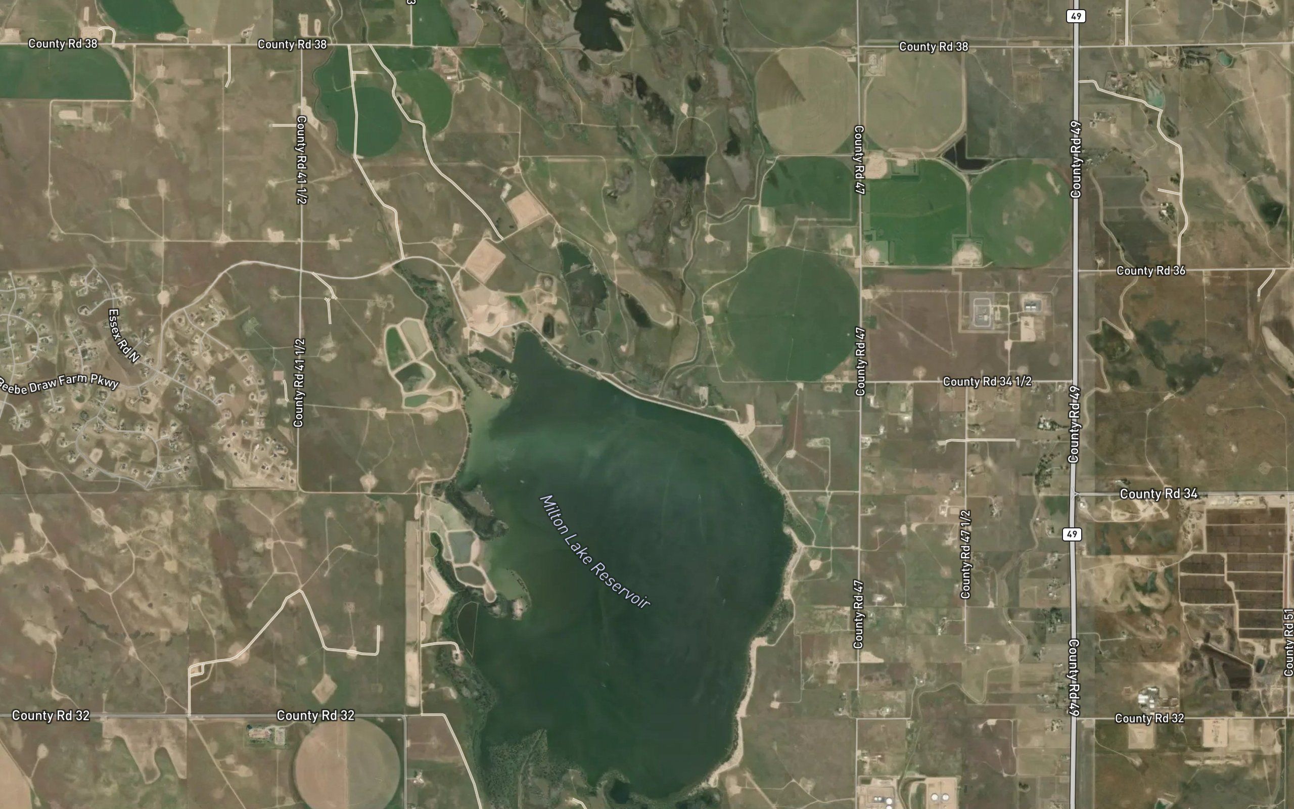 Milton Lake Reservoir