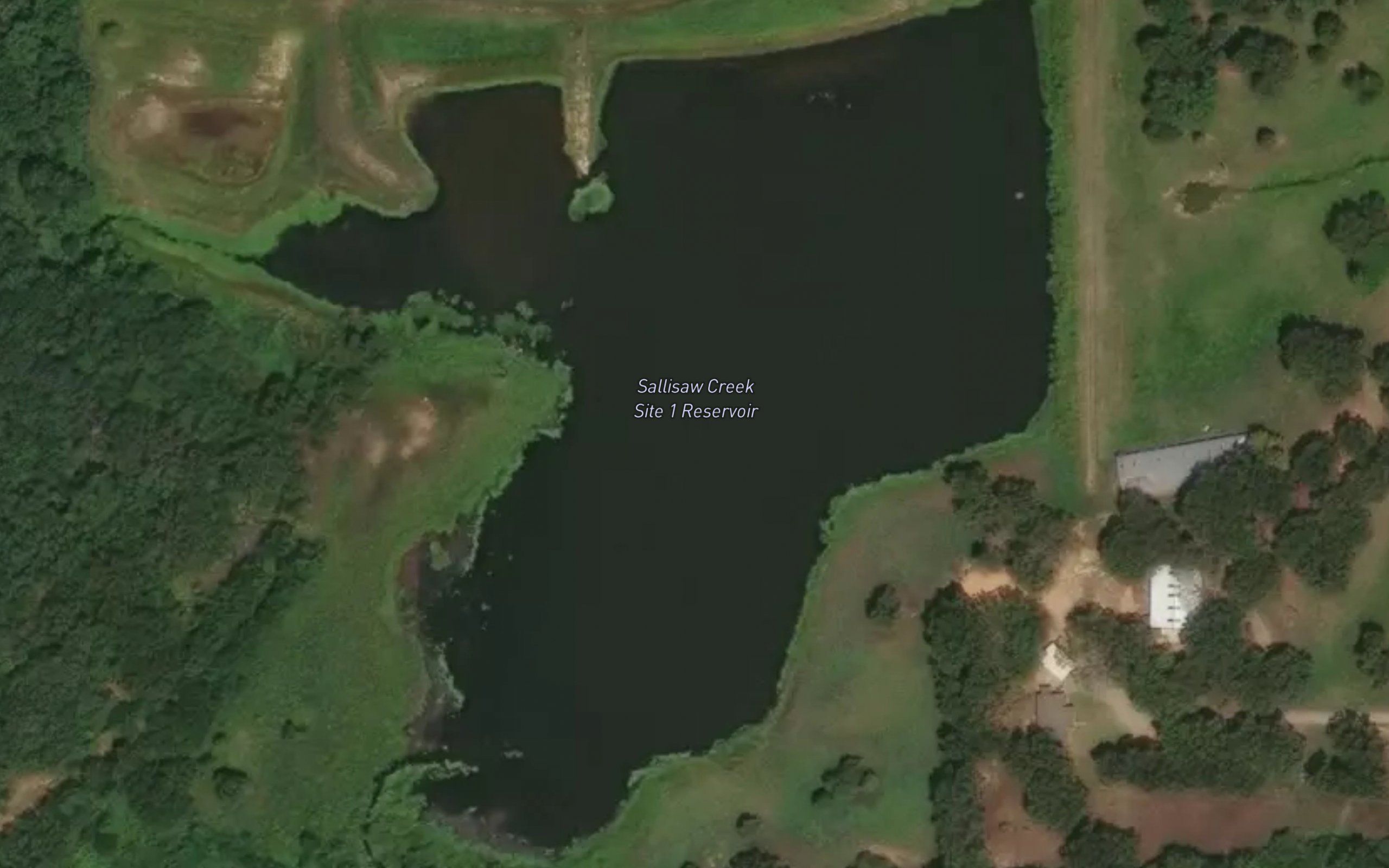 Sallisaw Creek Site 1 Reservoir