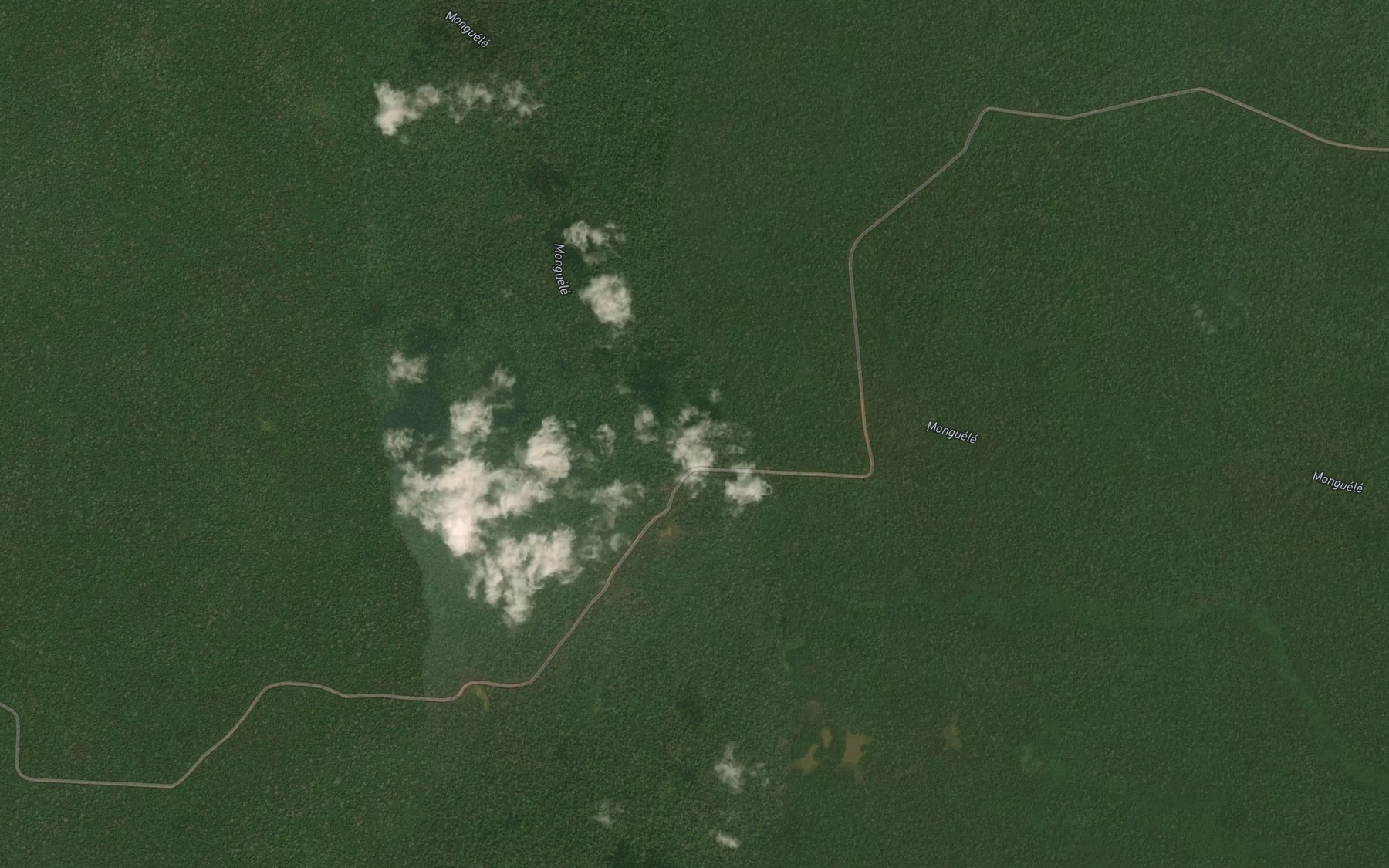 Satellite map of the Mwato