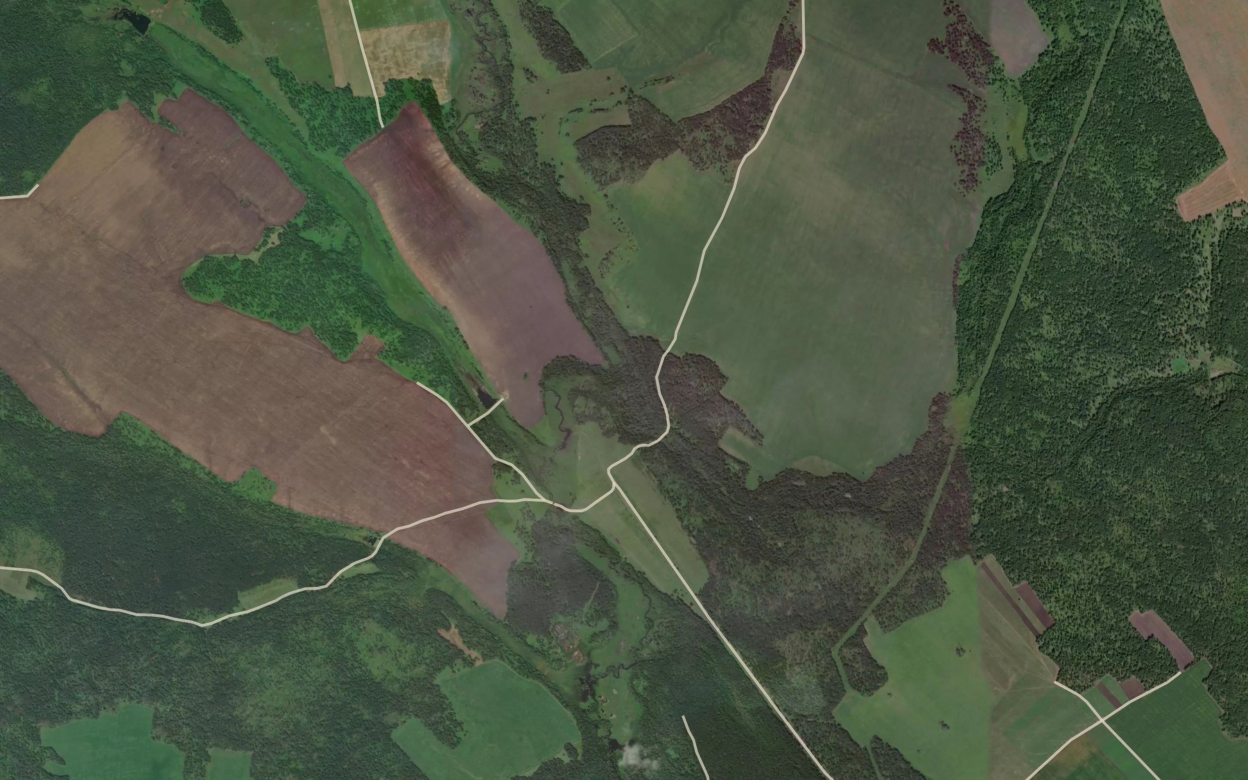 Satellite map of the Algan