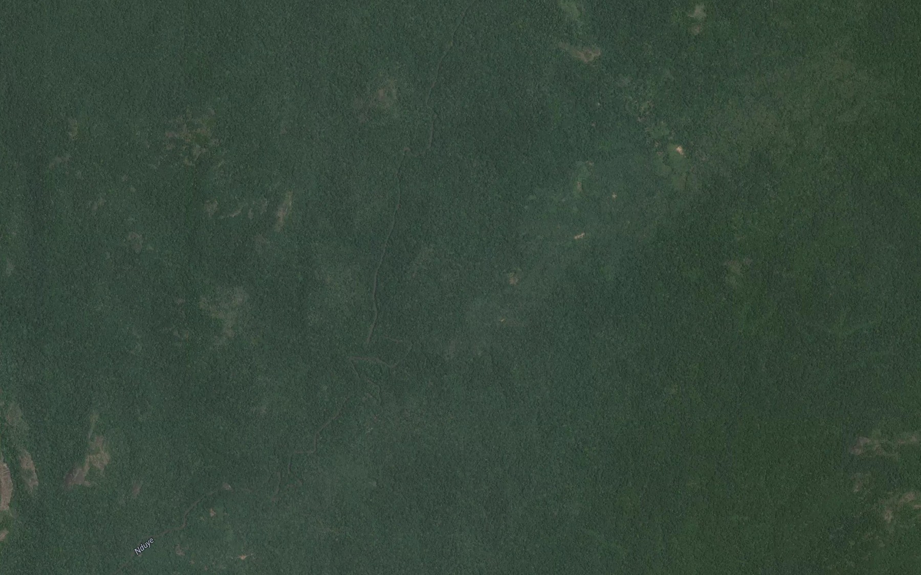 Satellite map of the Baibe