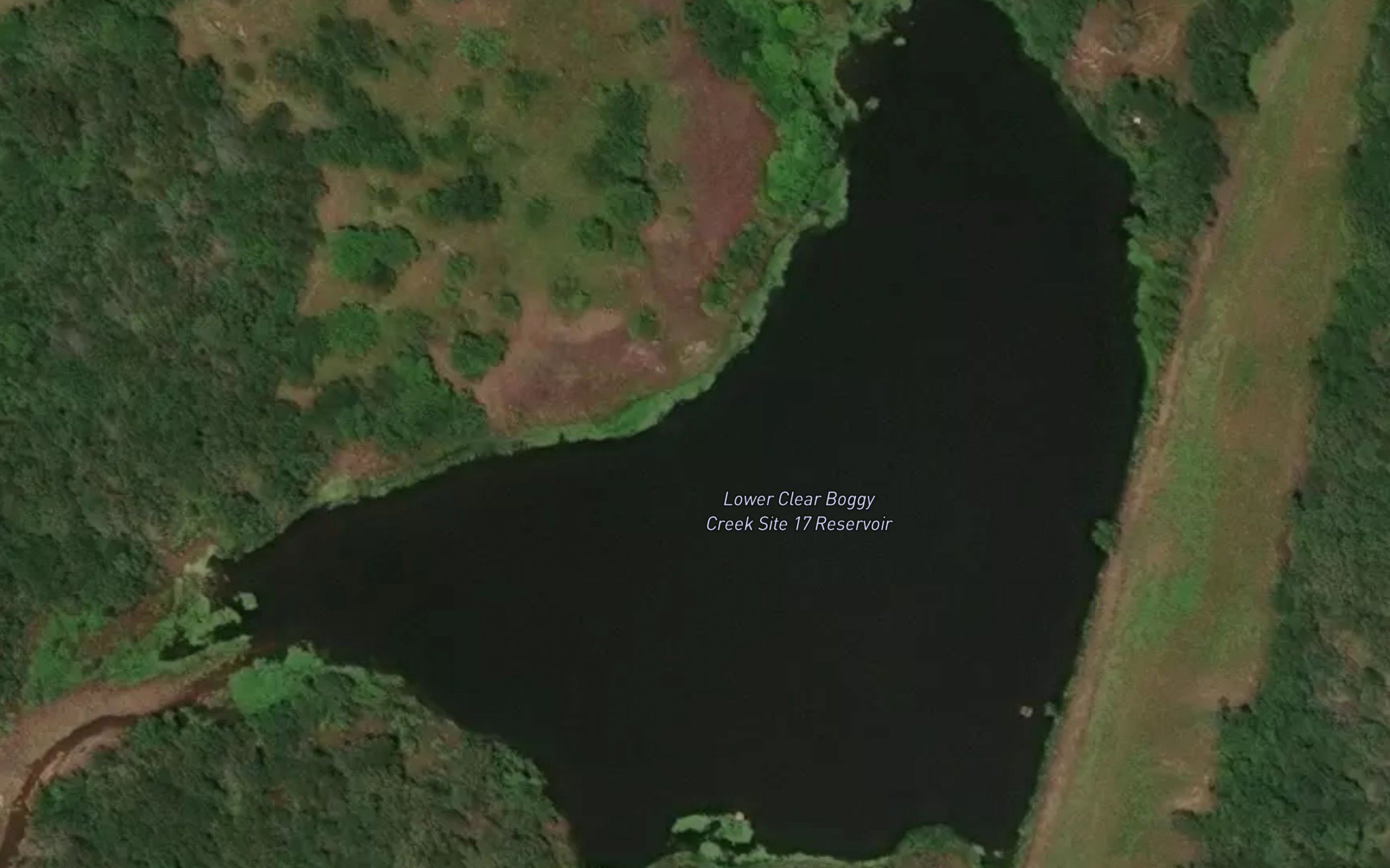 Lower Clear Boggy Creek Site 17 Reservoir