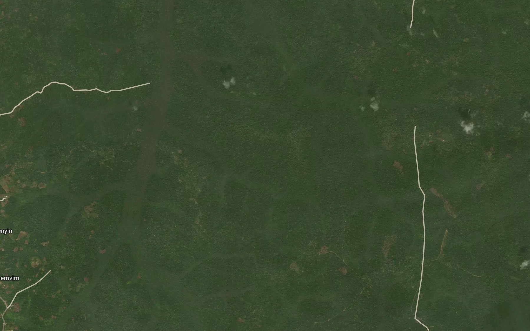 Satellite map of the Nsso