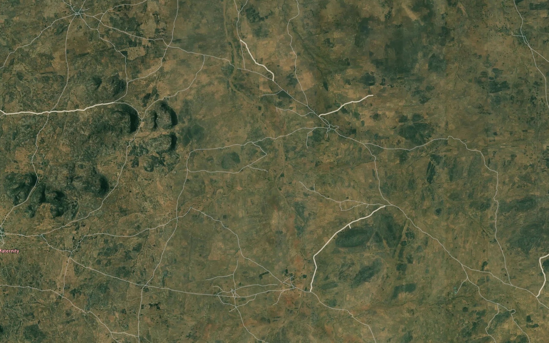 Satellite map of the Ranbaya