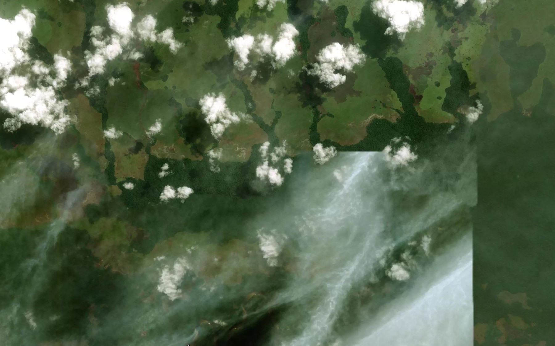 Satellite map of the Tsamalobi