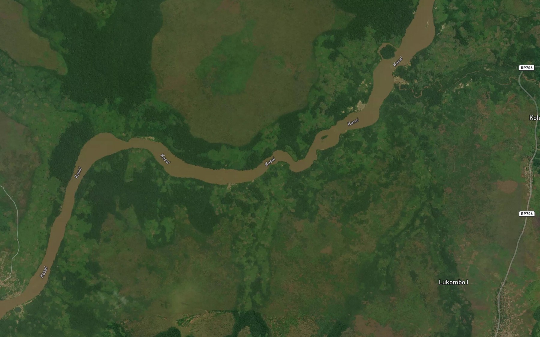 Satellite map of the Diombe