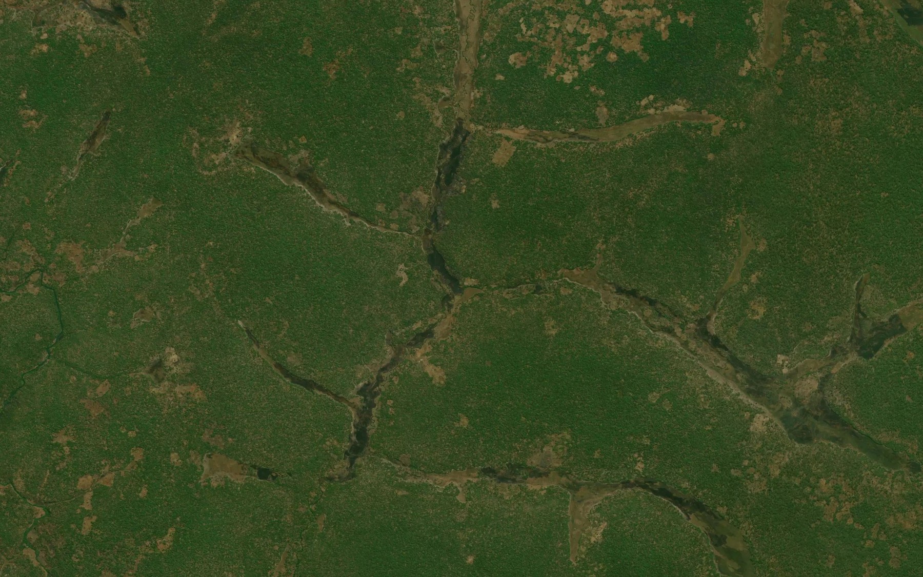 Satellite map of the Masaka-Masaka