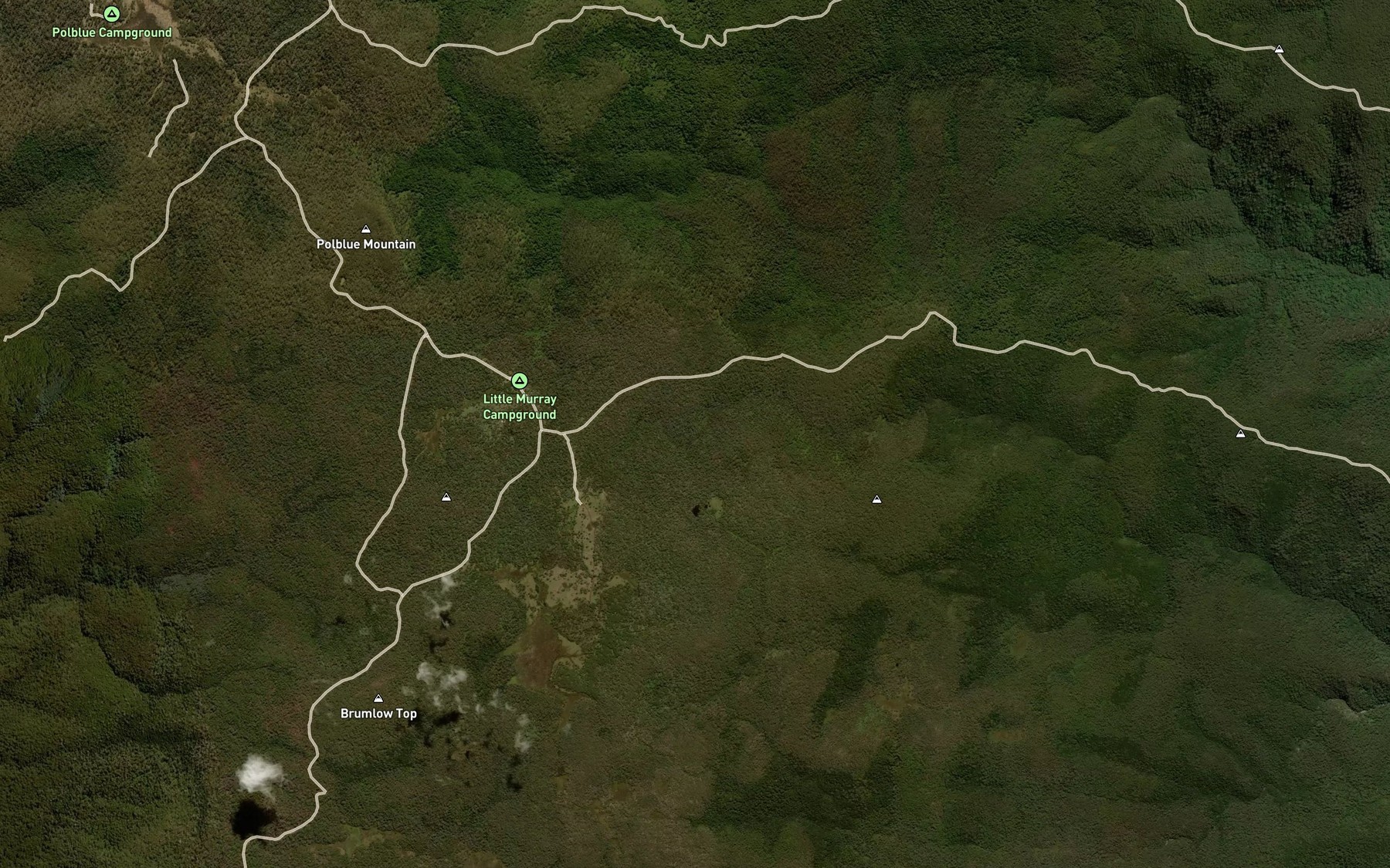 Satellite map of the Mopti River