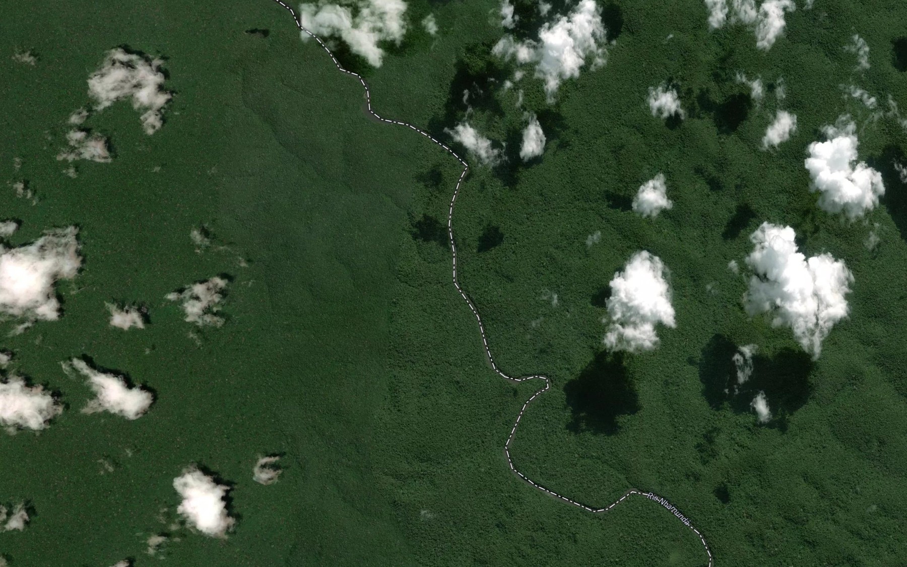 Satellite map of the Igarape do Angelim