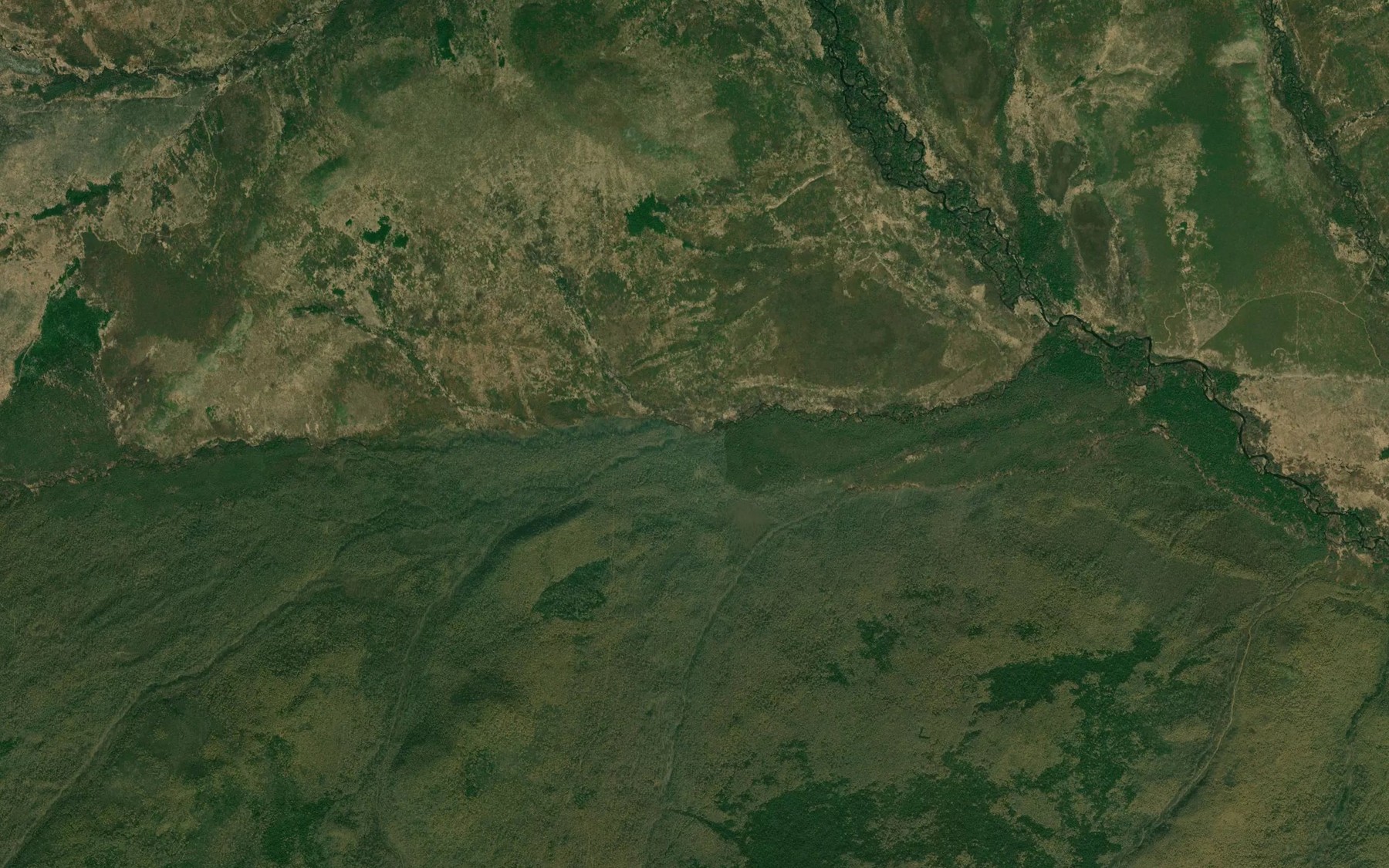 Satellite map of the Shirokiy