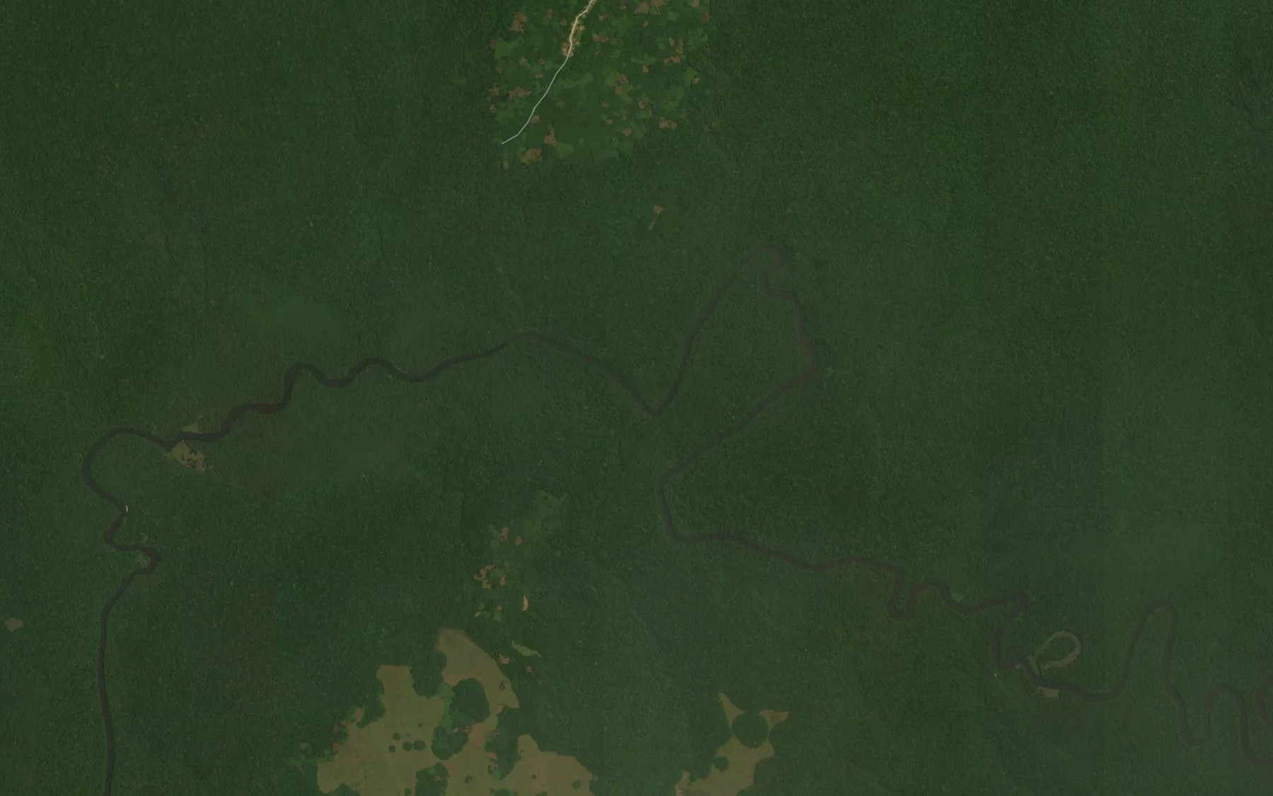 Satellite map of the Losengedi