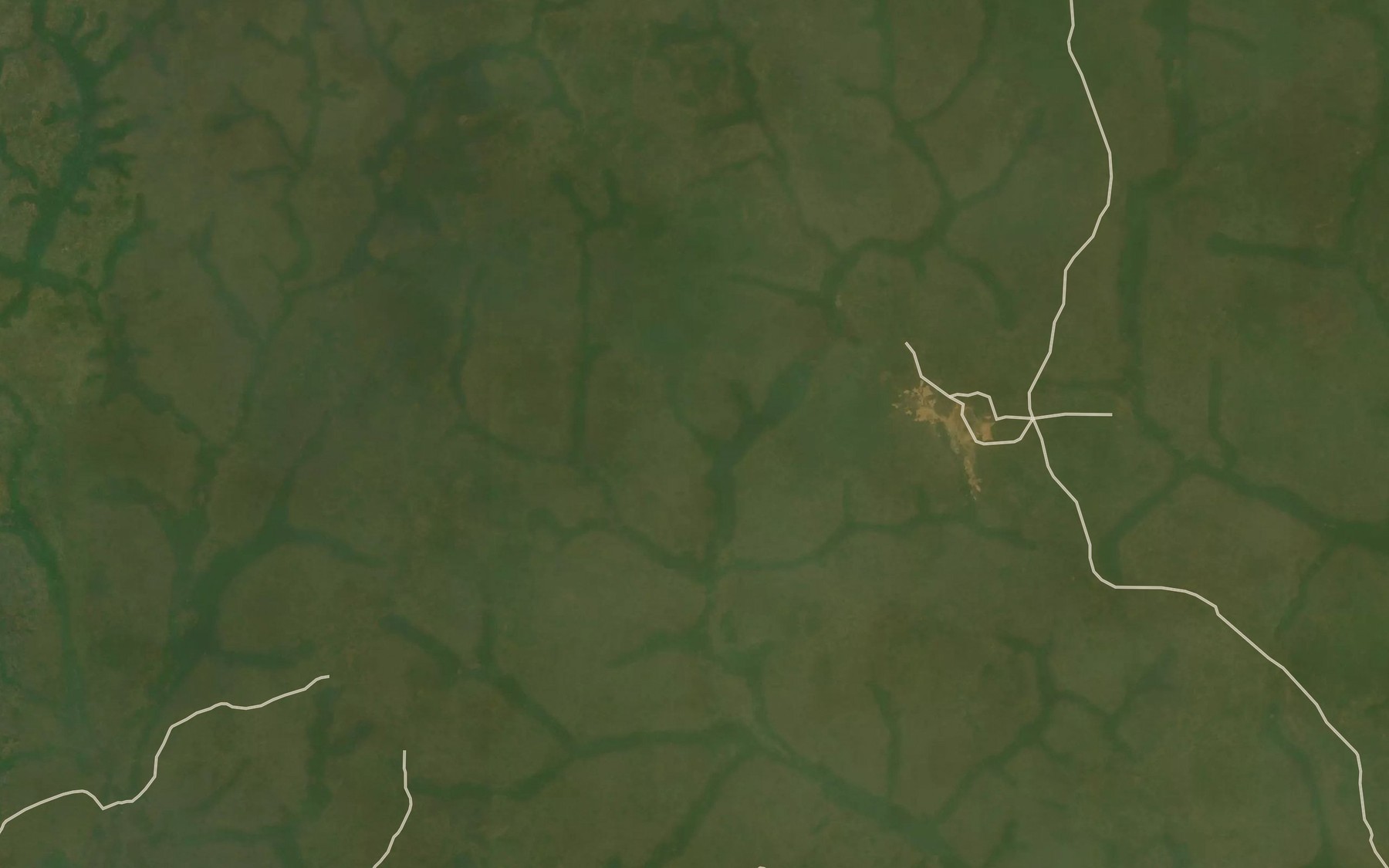 Satellite map of the Mbanoe