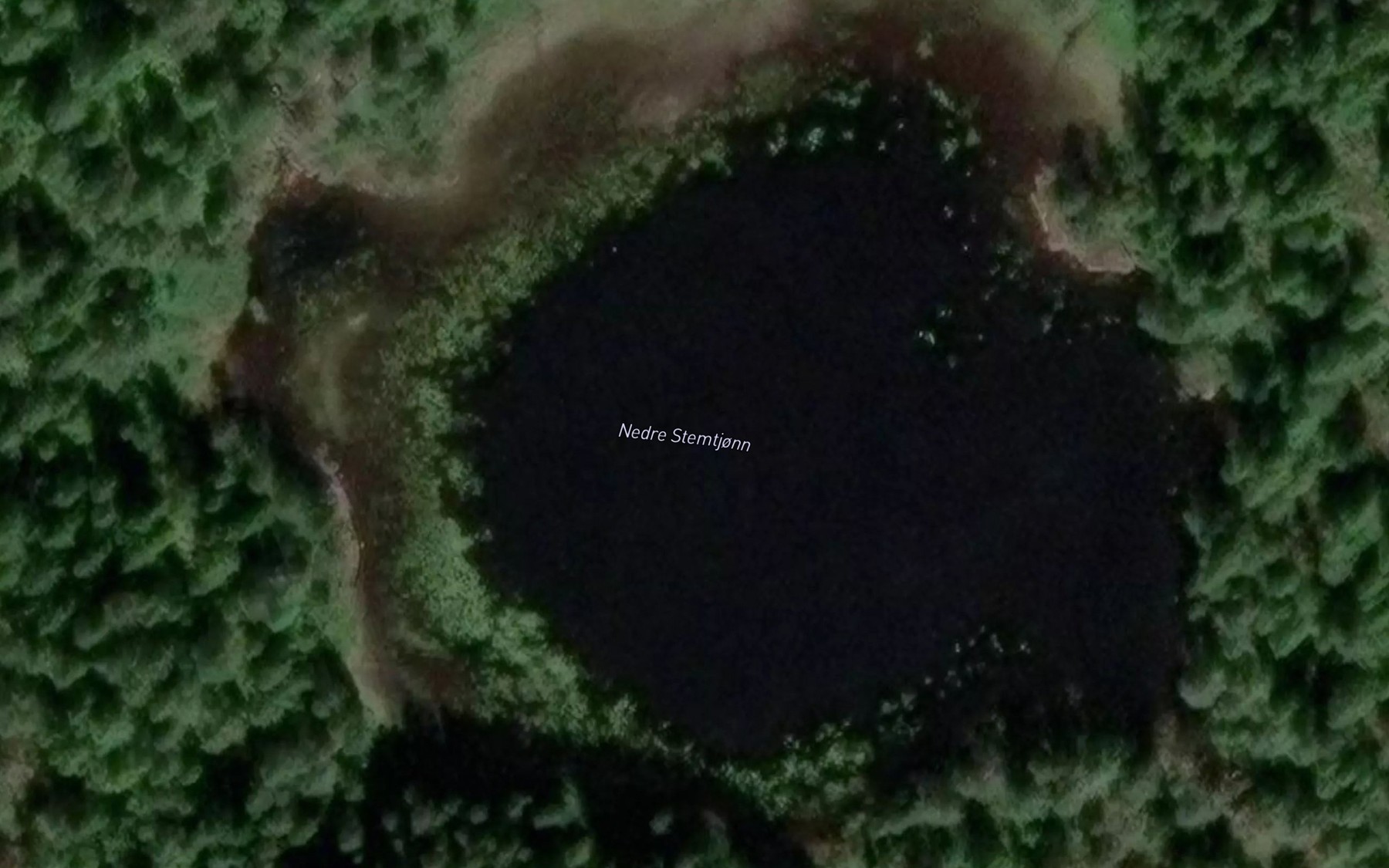 Satellite map of the Nedre Stemtjonn