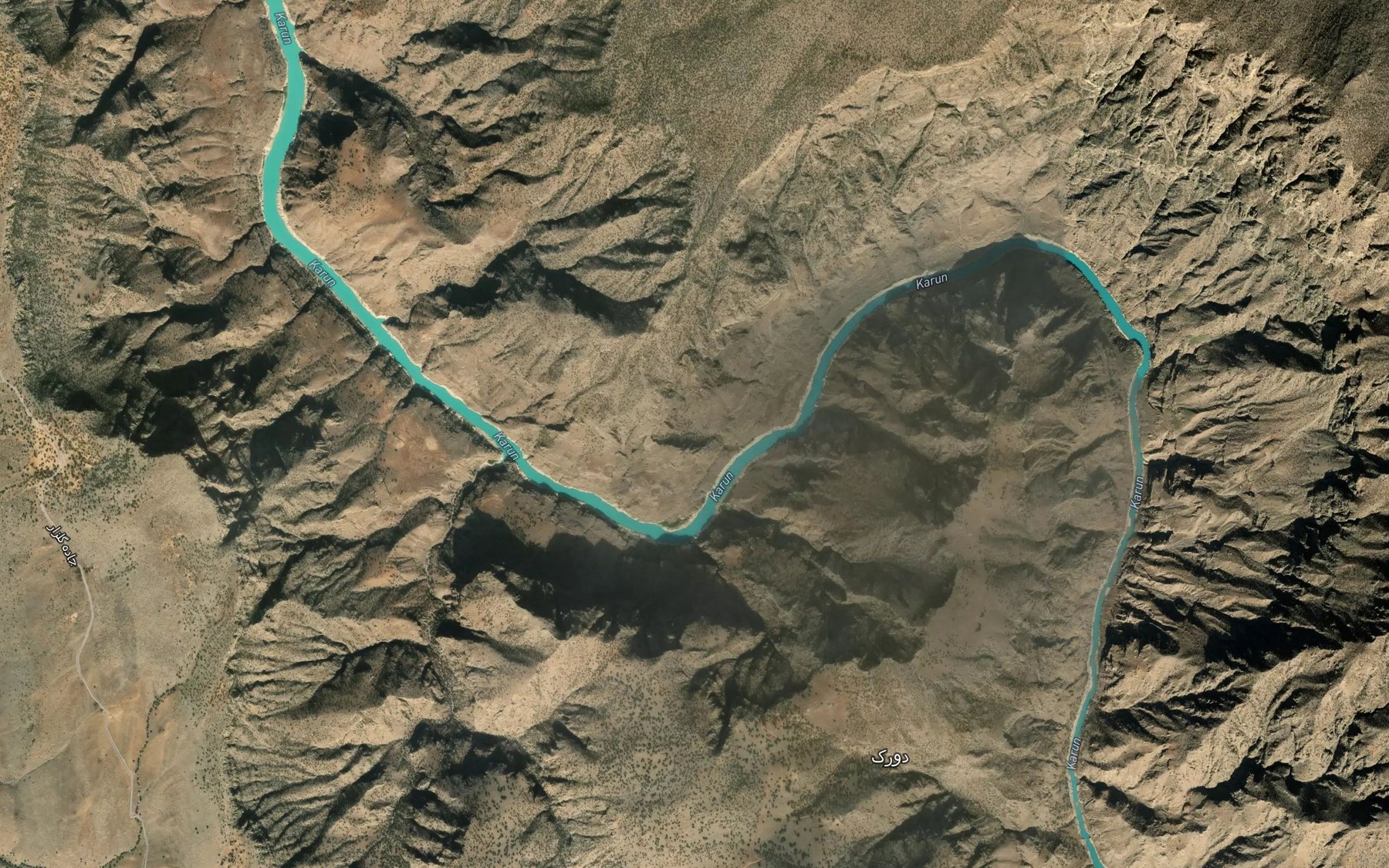 Satellite map of the Cheshmeh-ye Ab-e Limulak