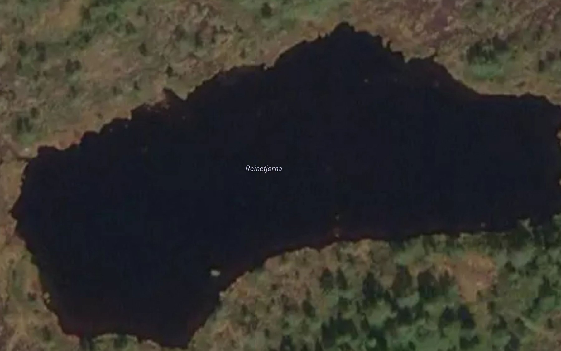 Satellite map of the Reinetjorna