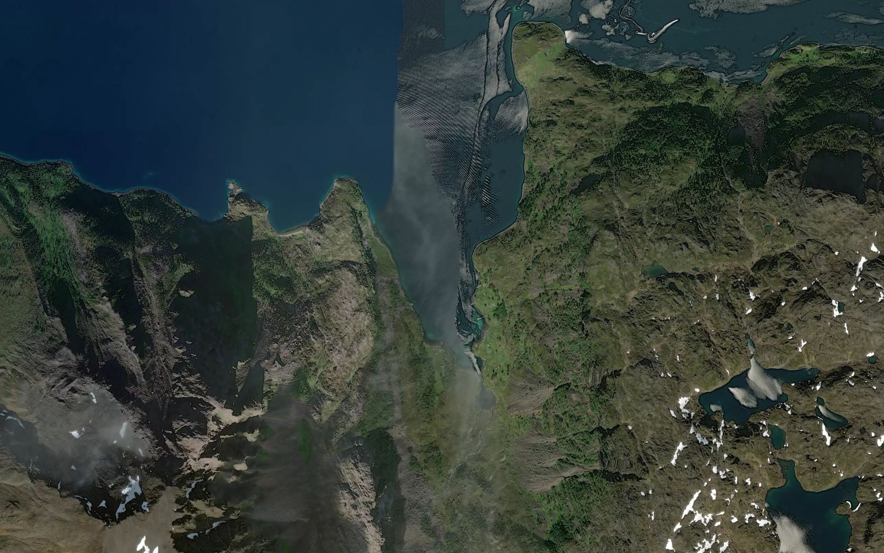Satellite map of the Kolsokkerbukta