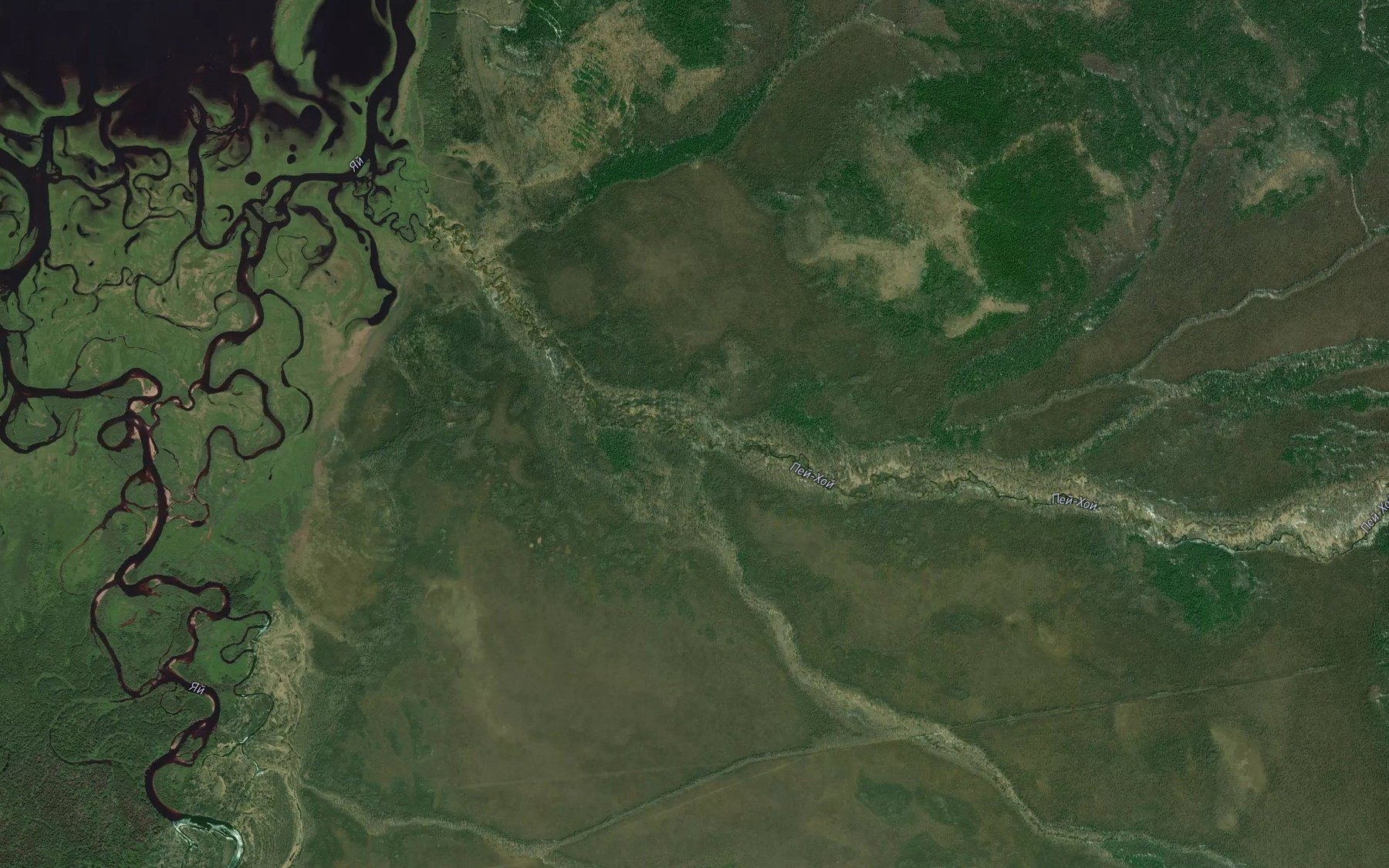 Satellite map of the Yelovyy