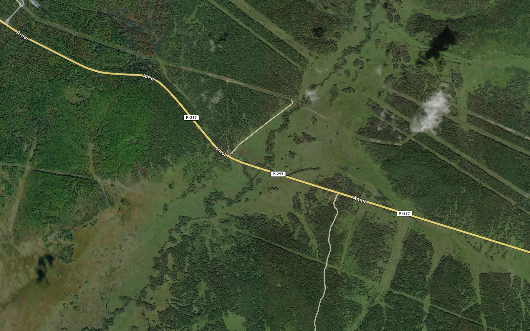 Satellite map of the Il'icha