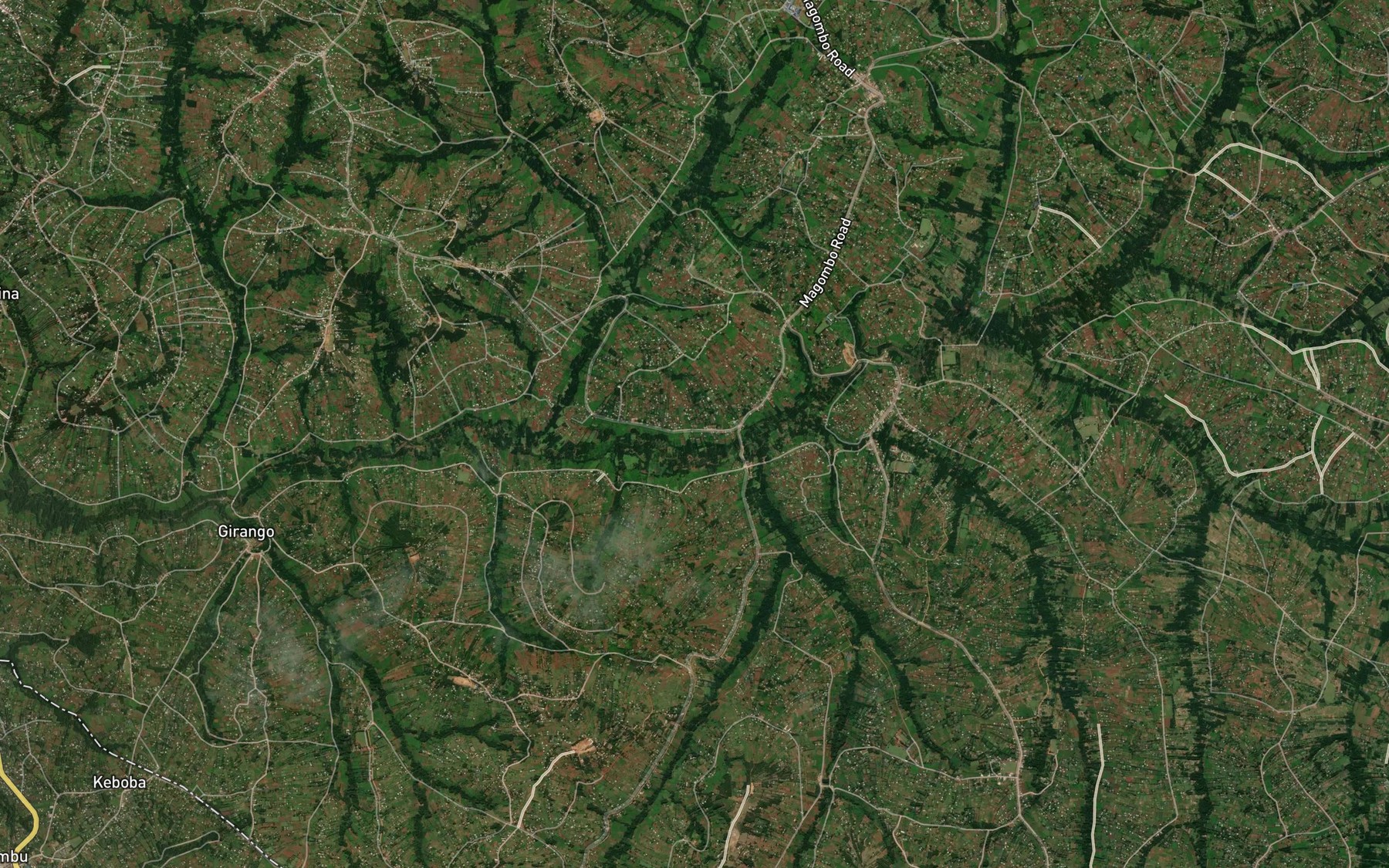 Satellite map of the Rigoma