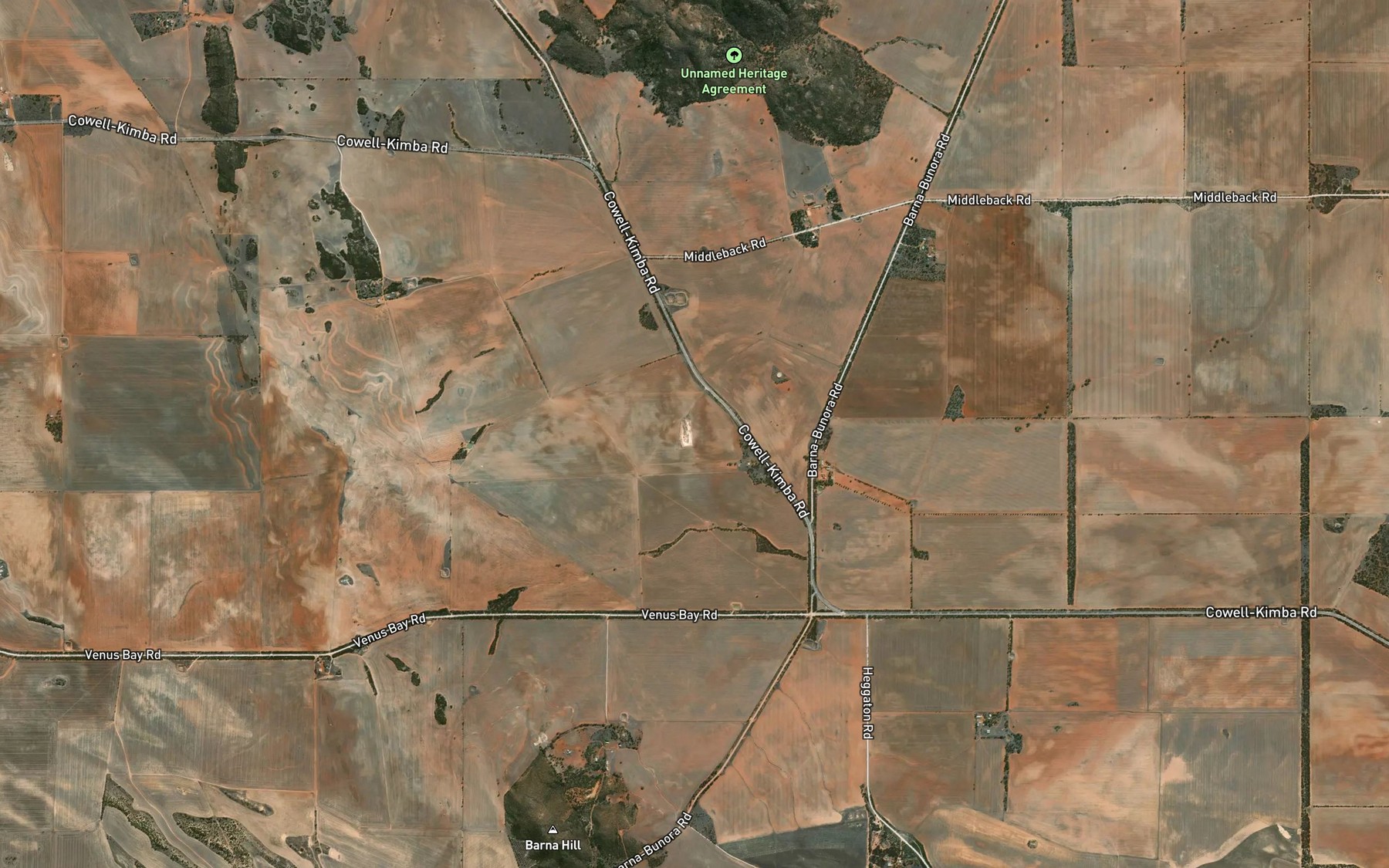 Satellite map of the Curtinye Reservoir