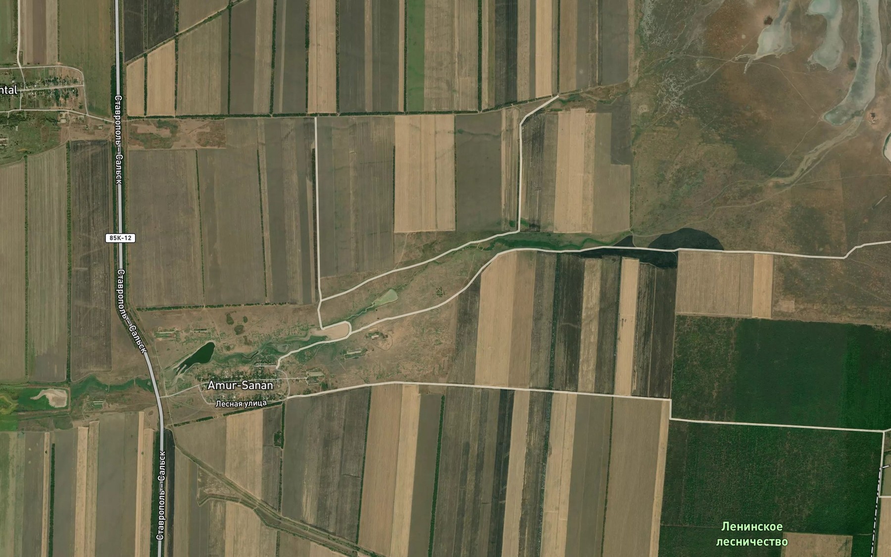 Satellite map of the Balka Kerdata