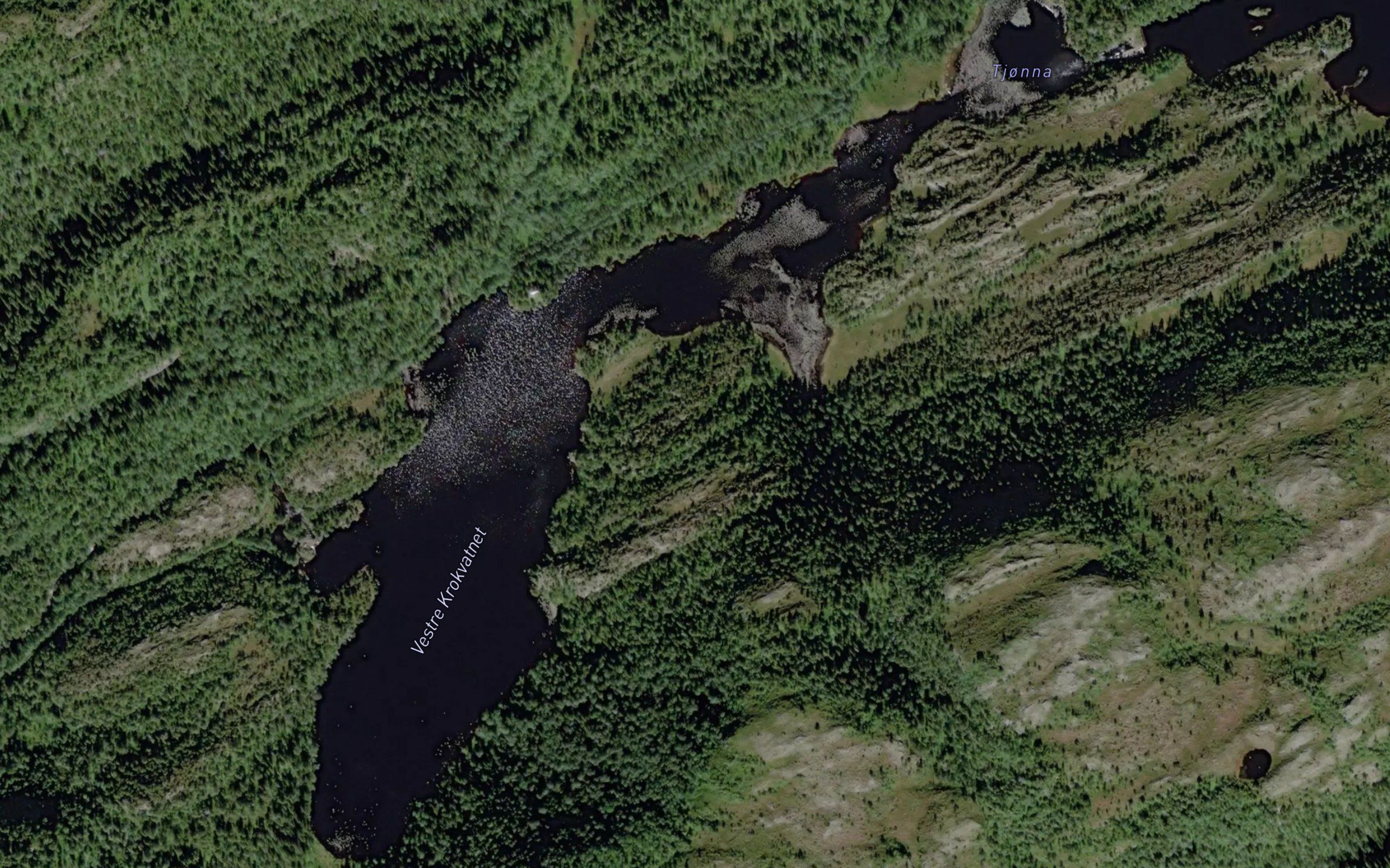Ytter Krokvatnet