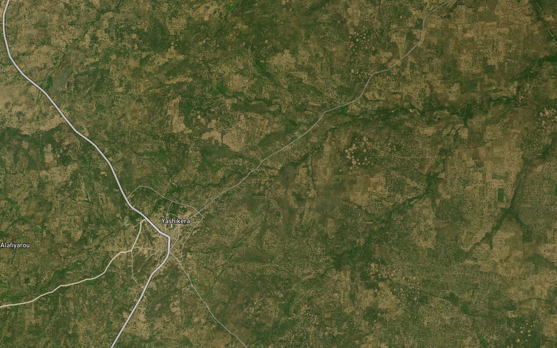 Satellite map of the River Nuenikoto