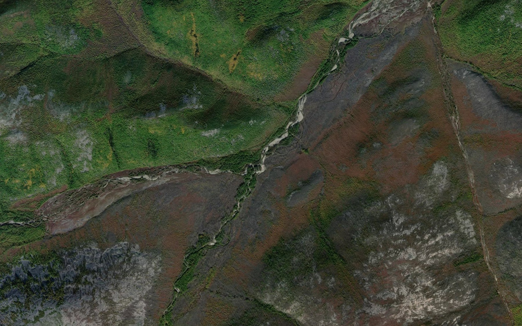 Satellite map of the Levyy Kovrik