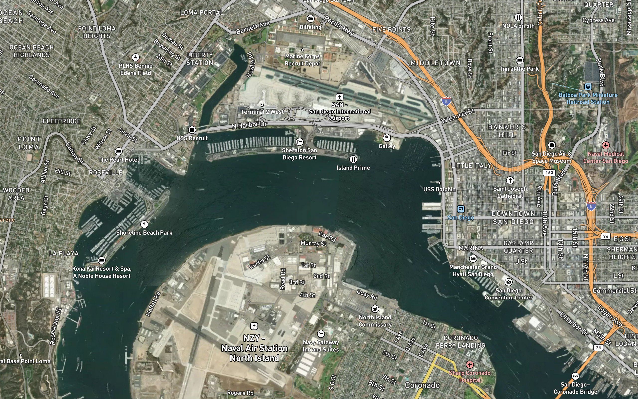 North San Diego Bay