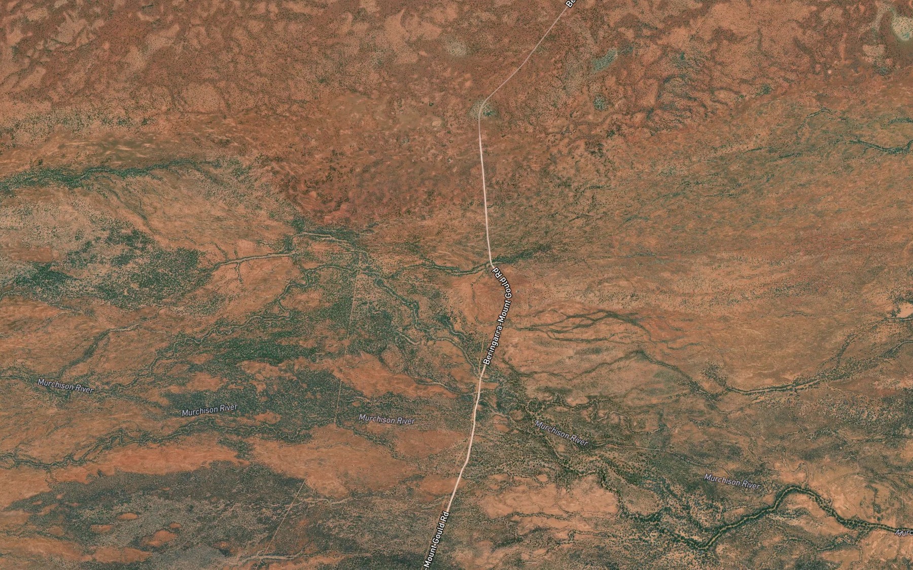 Satellite map of the Beringarra Pool