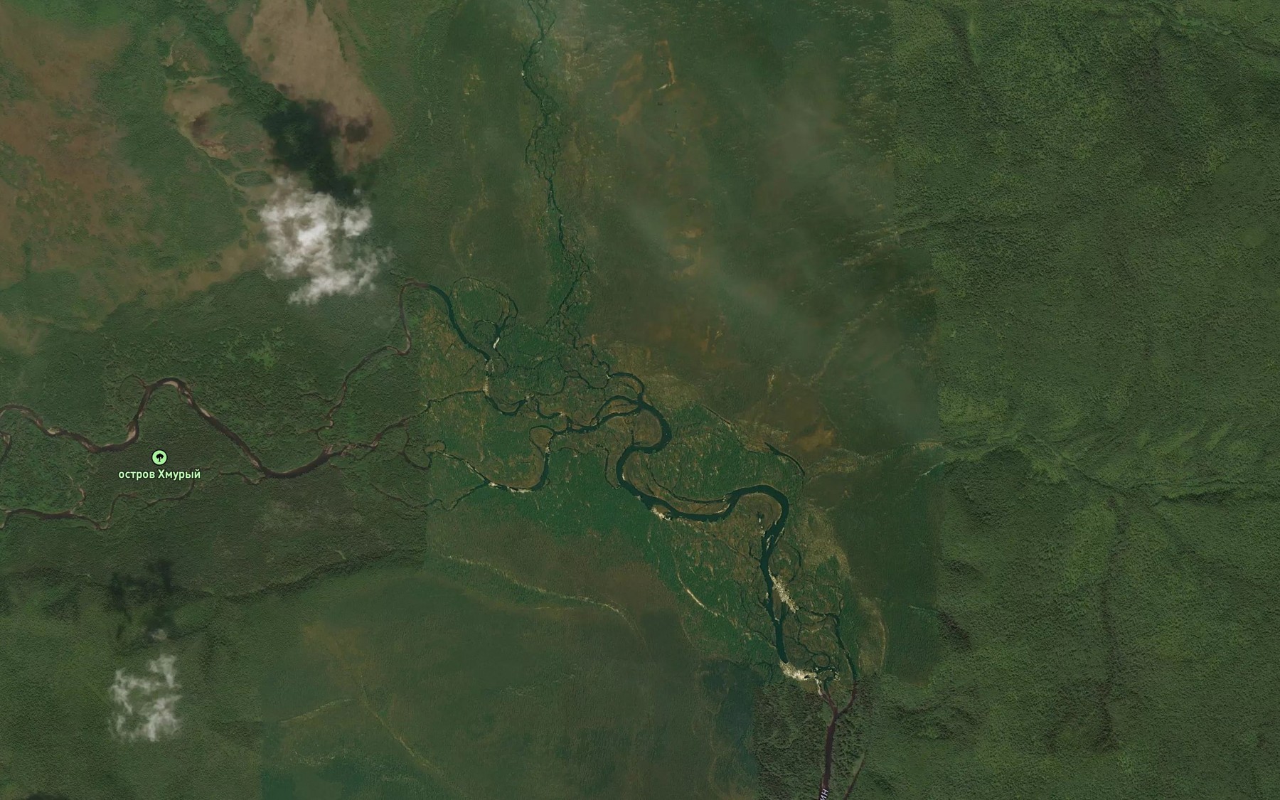 Satellite map of the Utuni