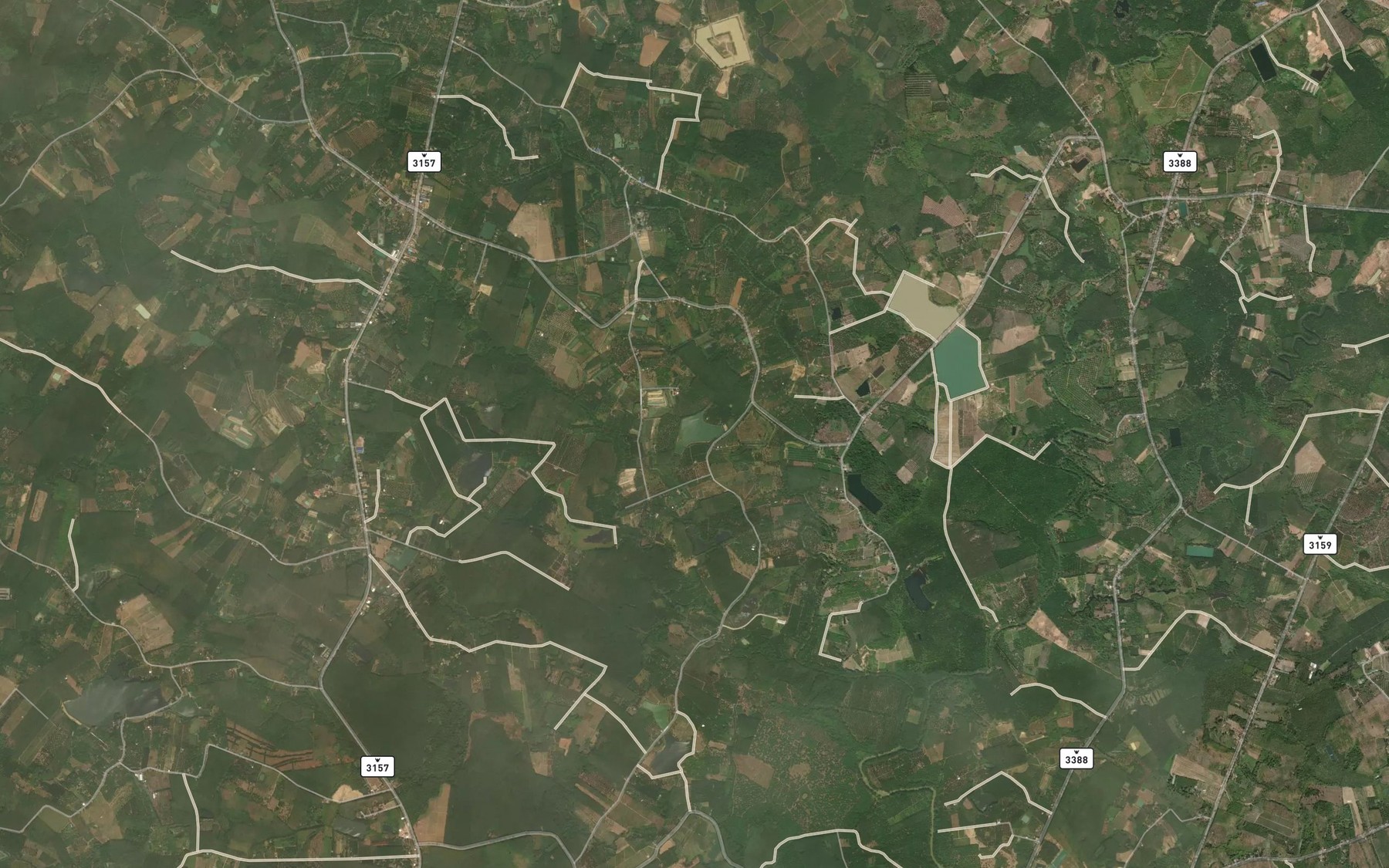 Satellite map of the Ang Kep Nam Ban Ko Loi