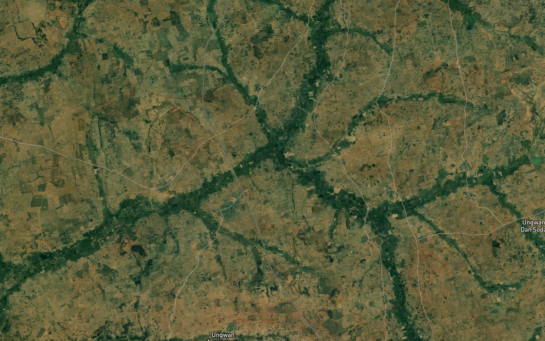 Satellite map of the River Doro