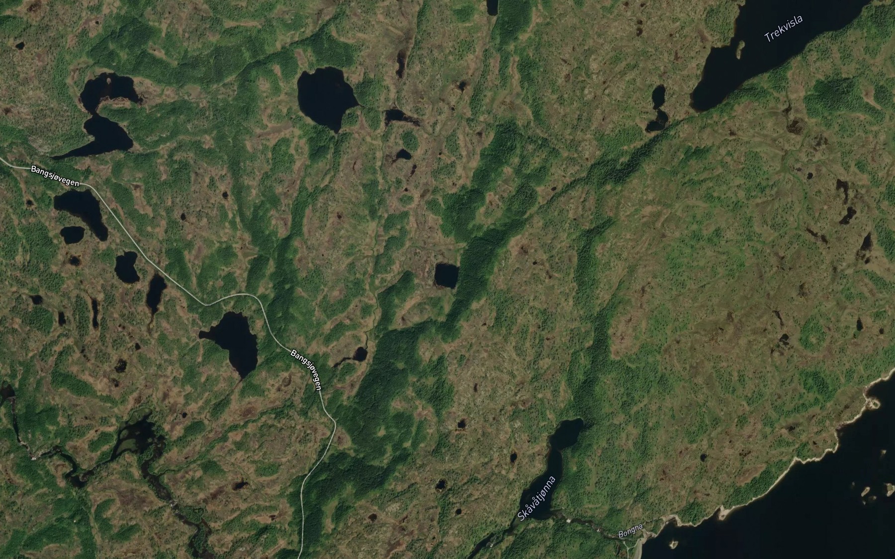 Satellite map of the Stuttjonna