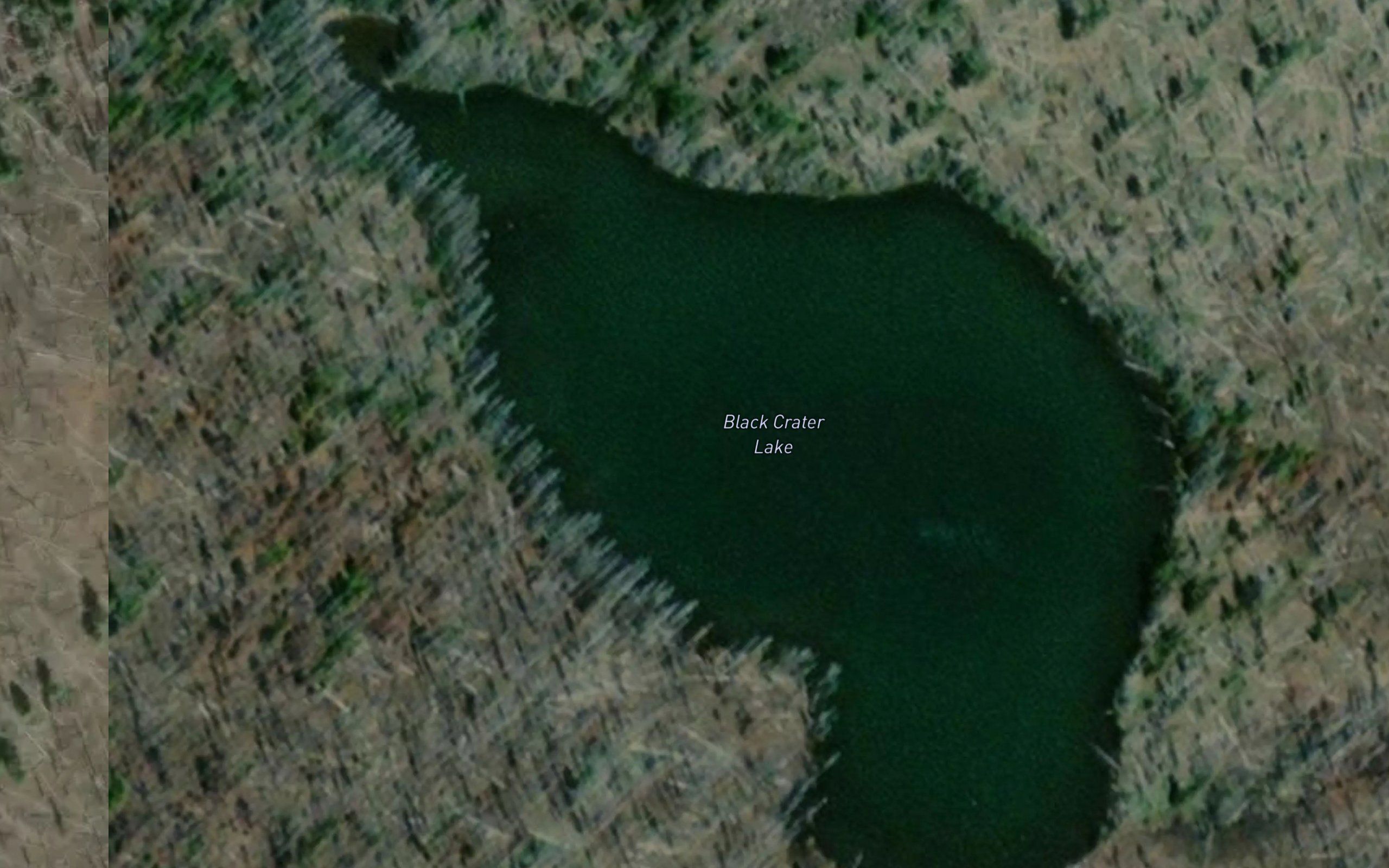 Black Crater Lake