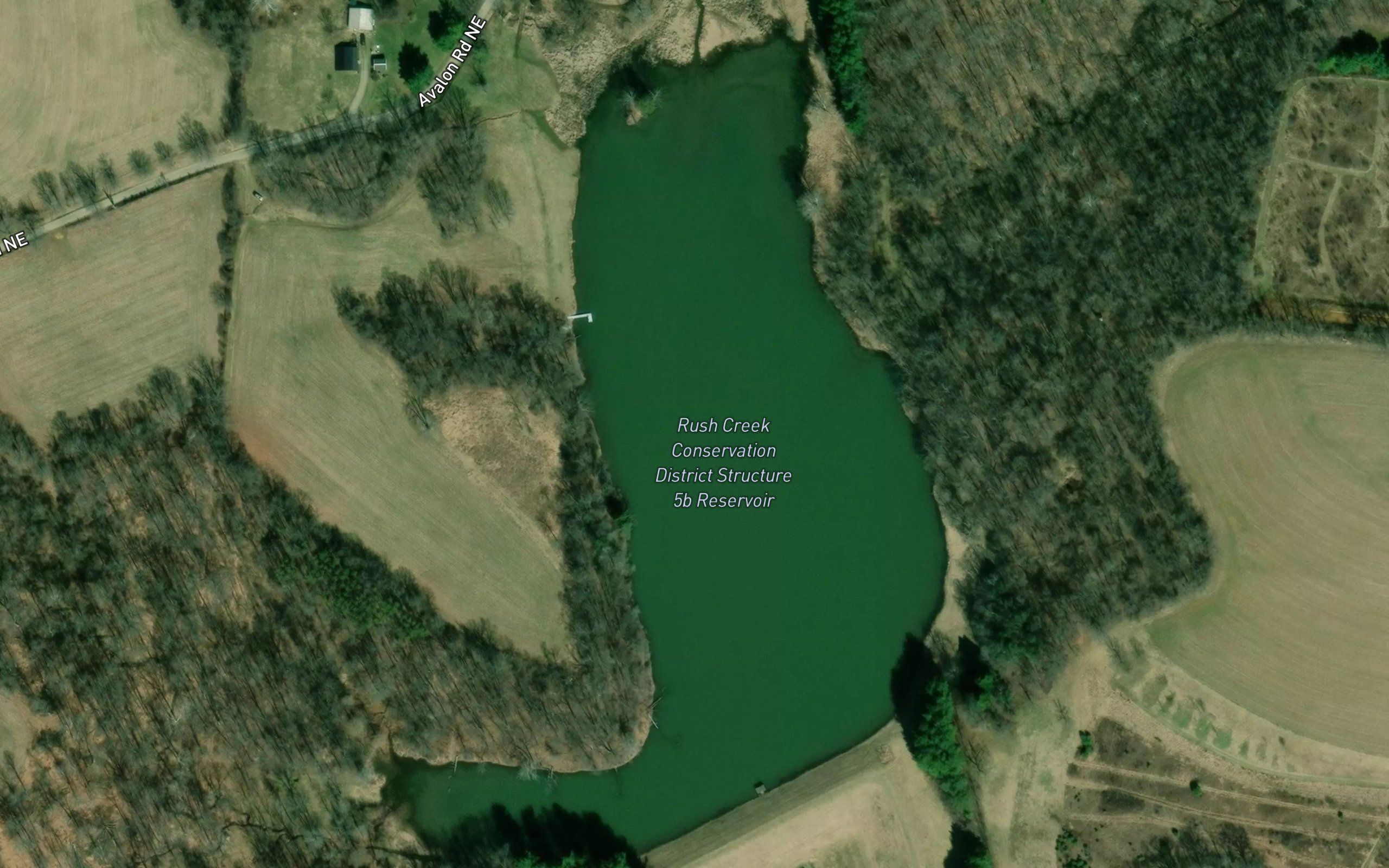 Rush Creek Conservation District Structure 5b Reservoir