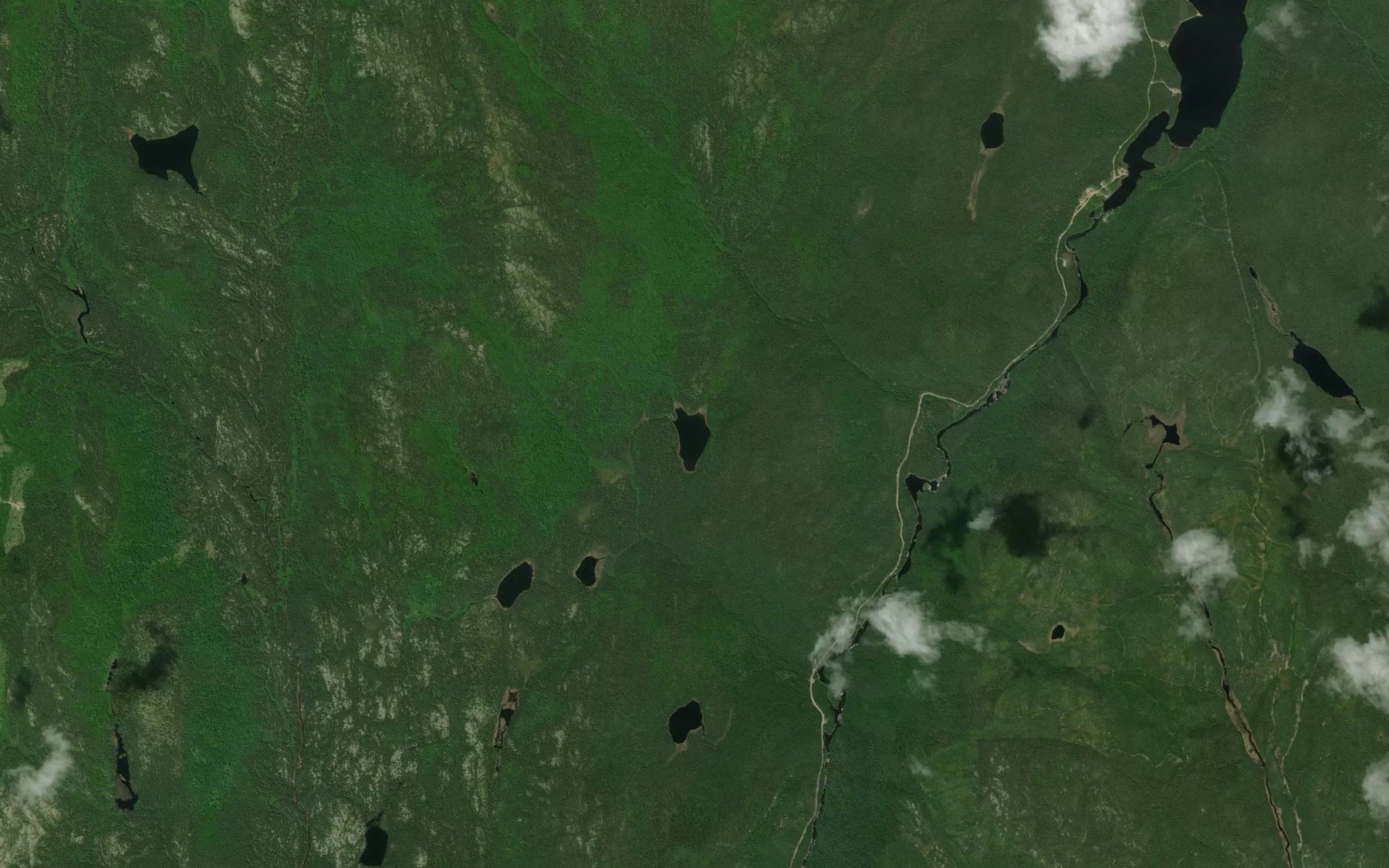 Satellite map of the Lac du Tunnel
